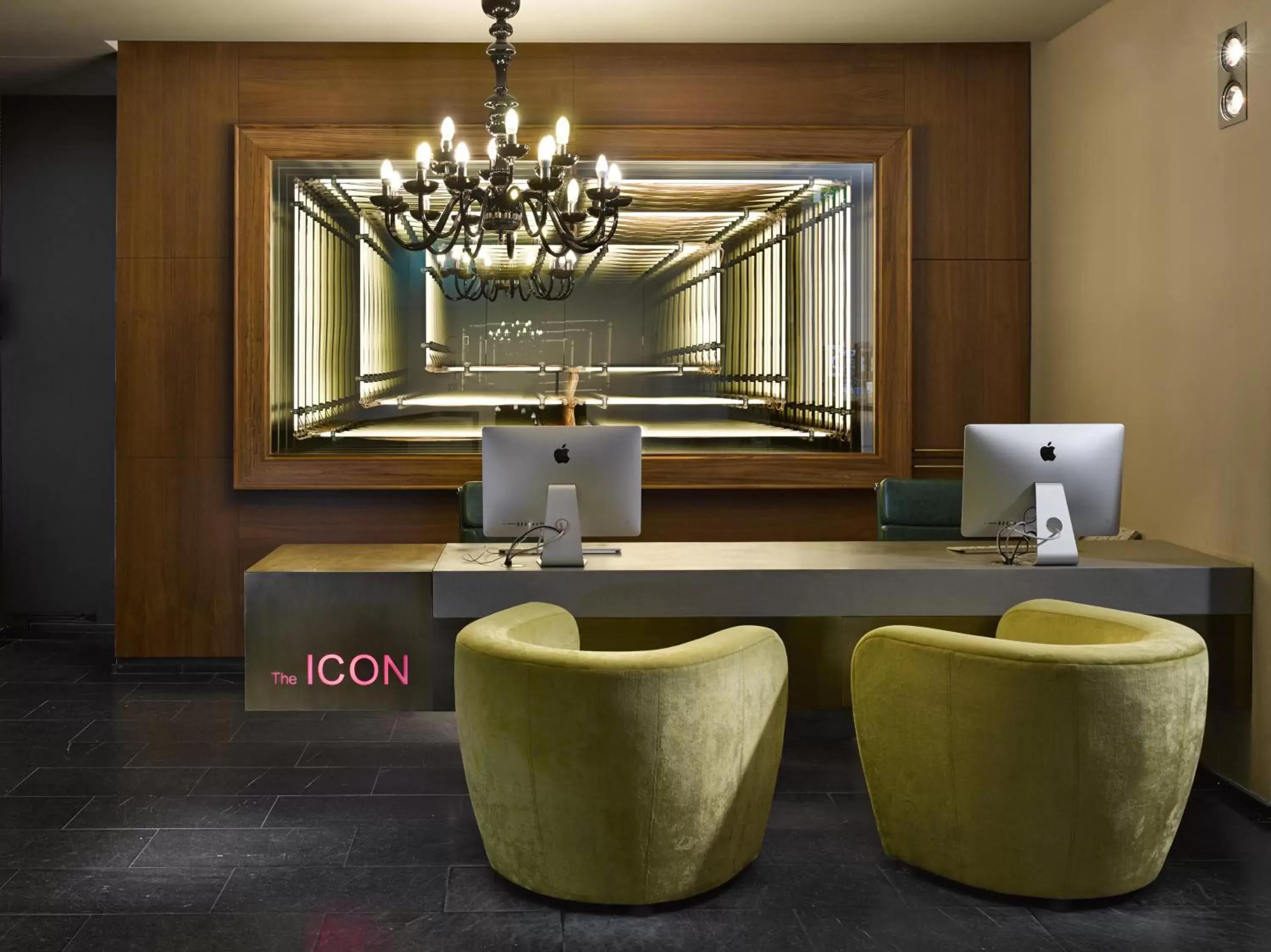 Lobby or reception in The ICON Hotel & Lounge