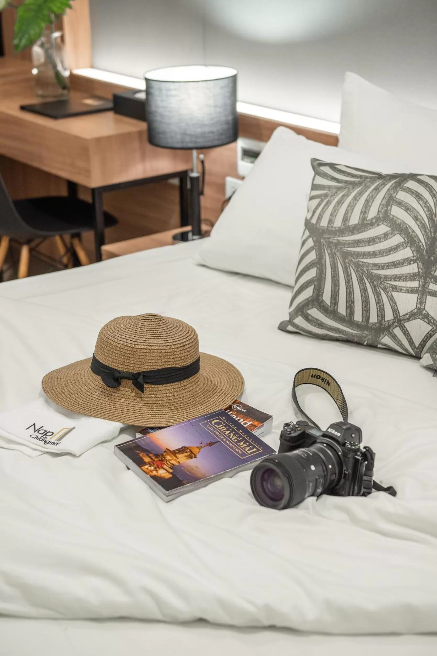 Photo of the whole room, Bed in Nap in Chiangmai