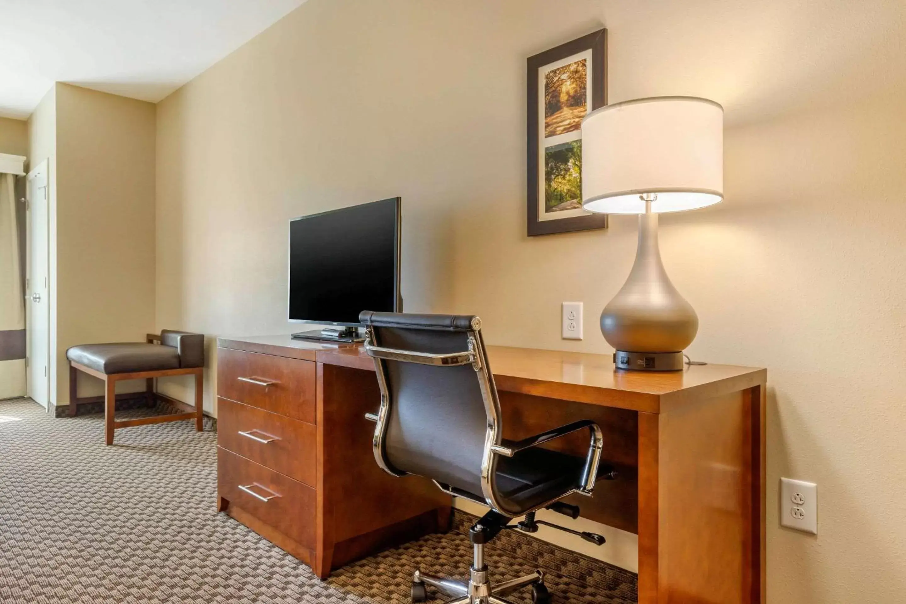 Photo of the whole room, TV/Entertainment Center in Comfort Inn & Suites