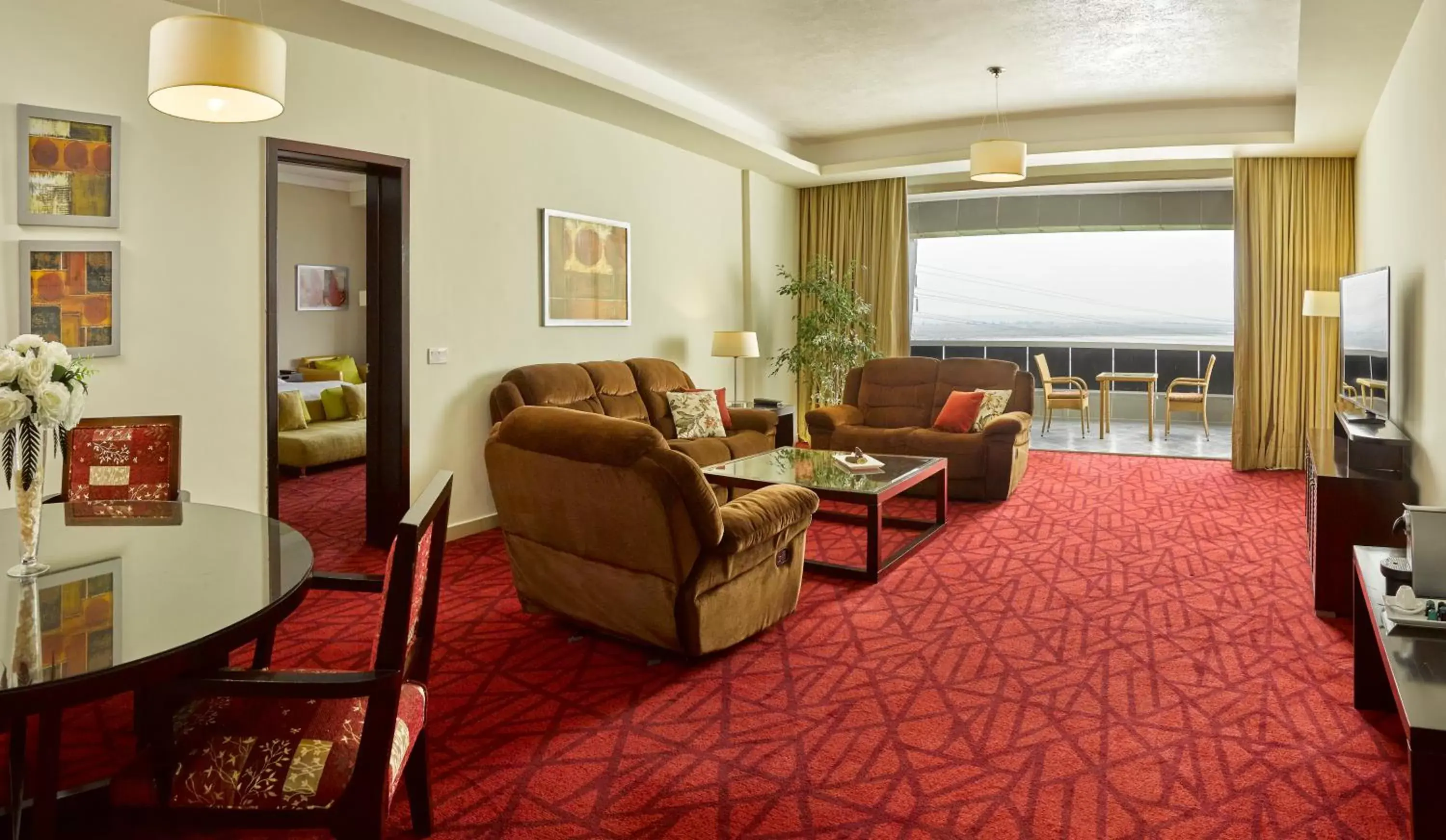 Living room, Seating Area in Radisson Blu Hotel Alexandria