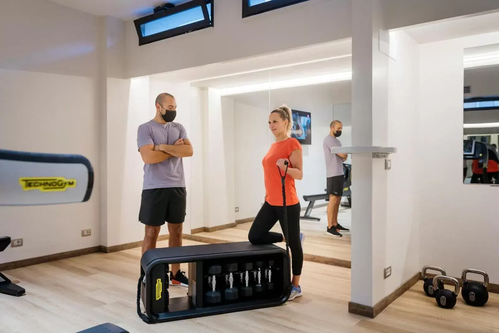 Fitness centre/facilities in FH55 Grand Hotel Palatino