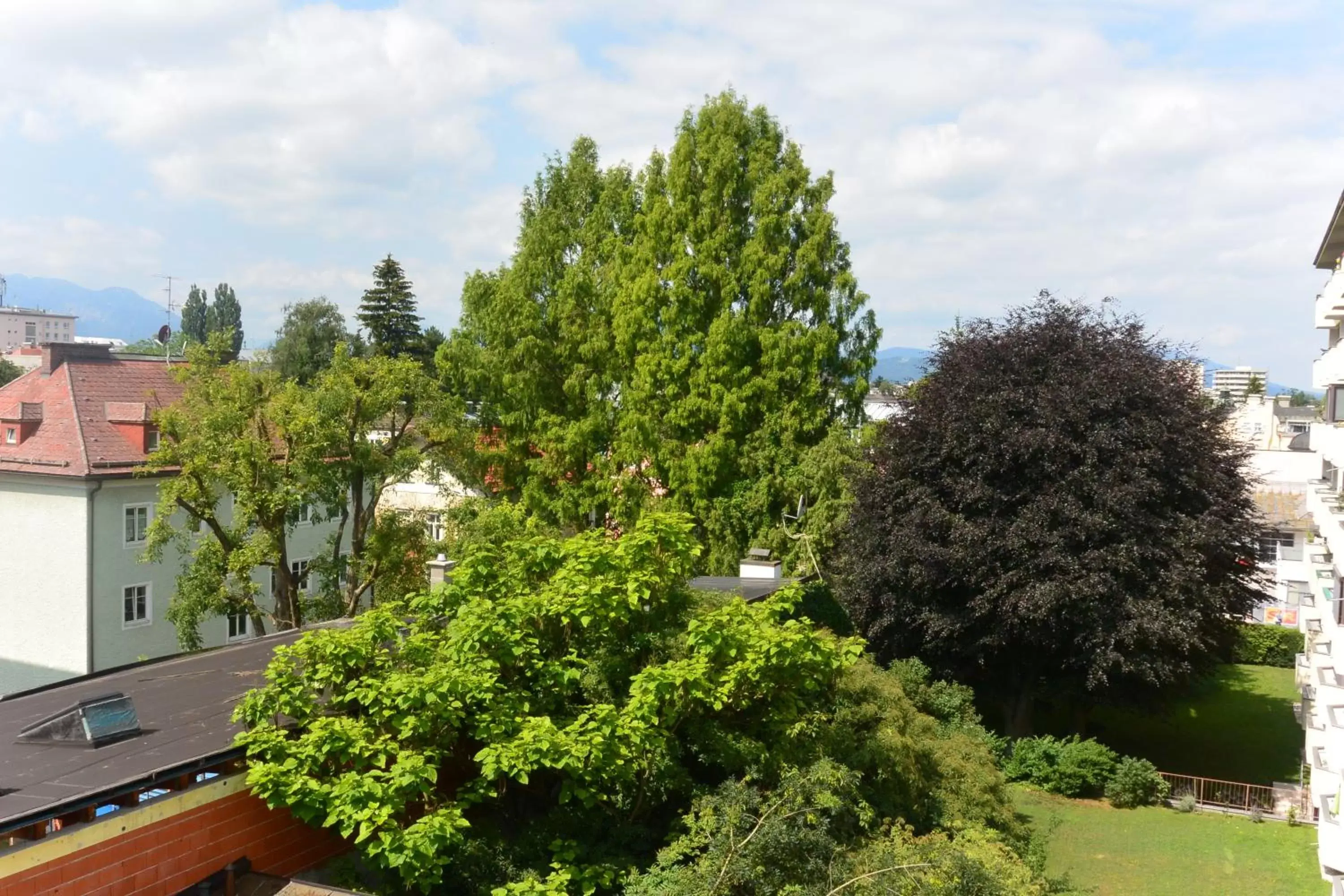 Garden view in Adlerhof