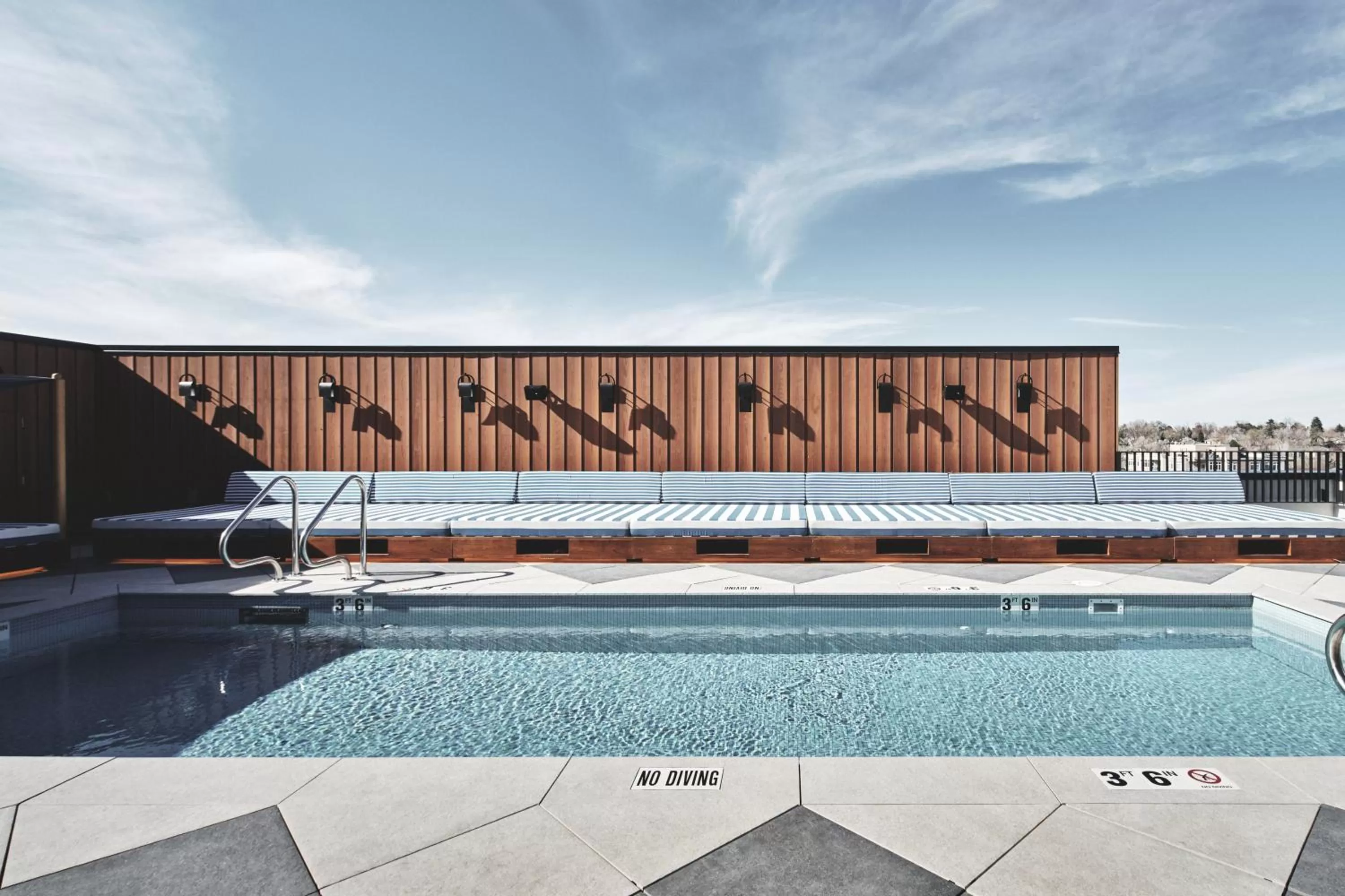 Swimming pool in Clayton Hotel & Members Club