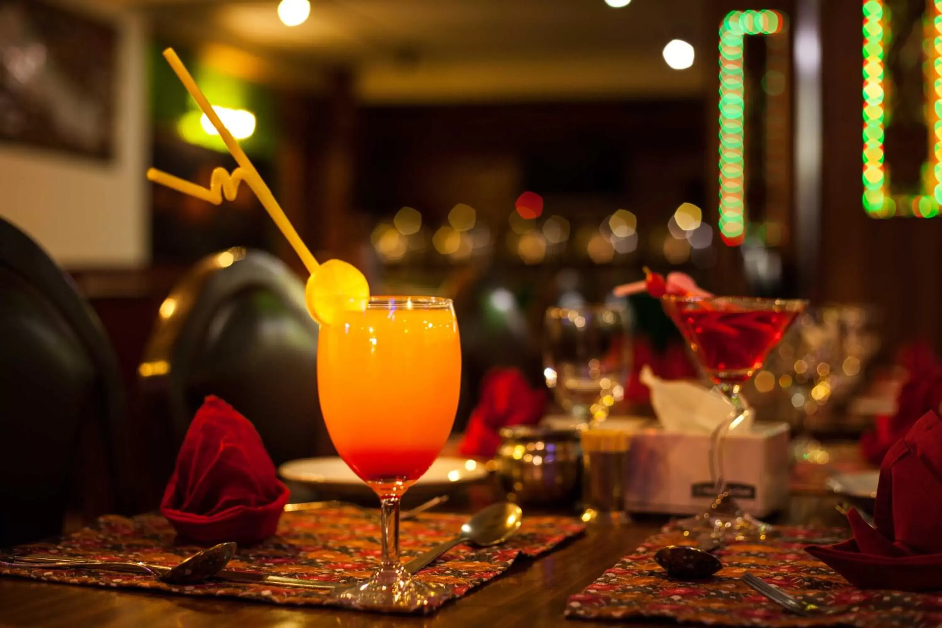 Alcoholic drinks in Kathmandu Eco Hotel