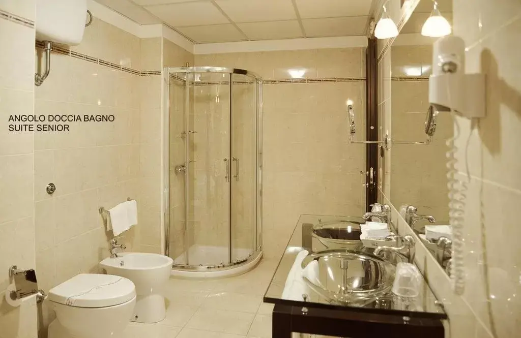 Shower, Bathroom in Forum Palace Hotel