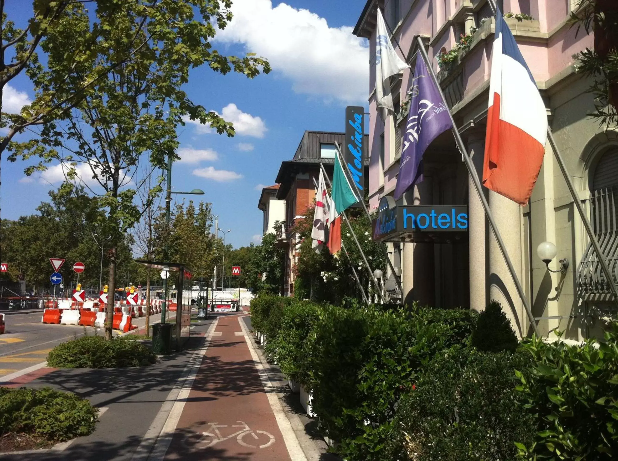 Facade/entrance in Mokinba Hotels Montebianco