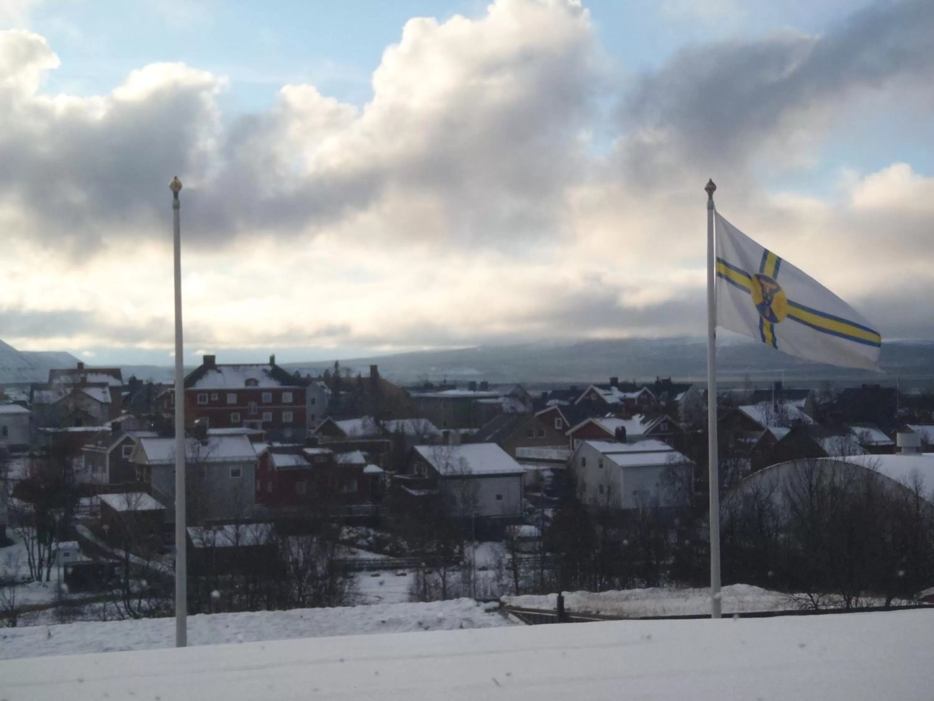 Winter in STF Malmfältens Folkhögskola