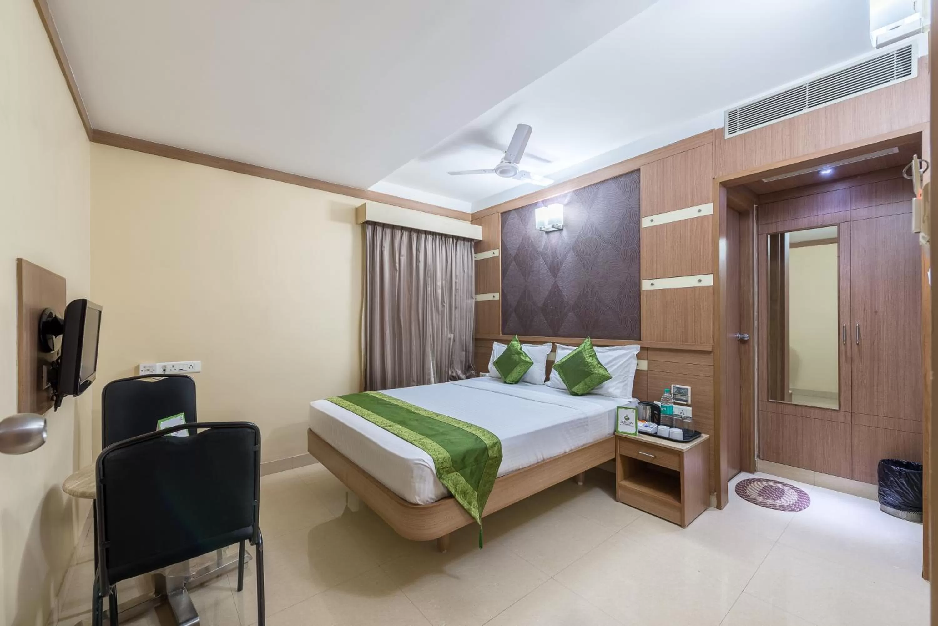 Bedroom, Bed in Treebo ESS Grande