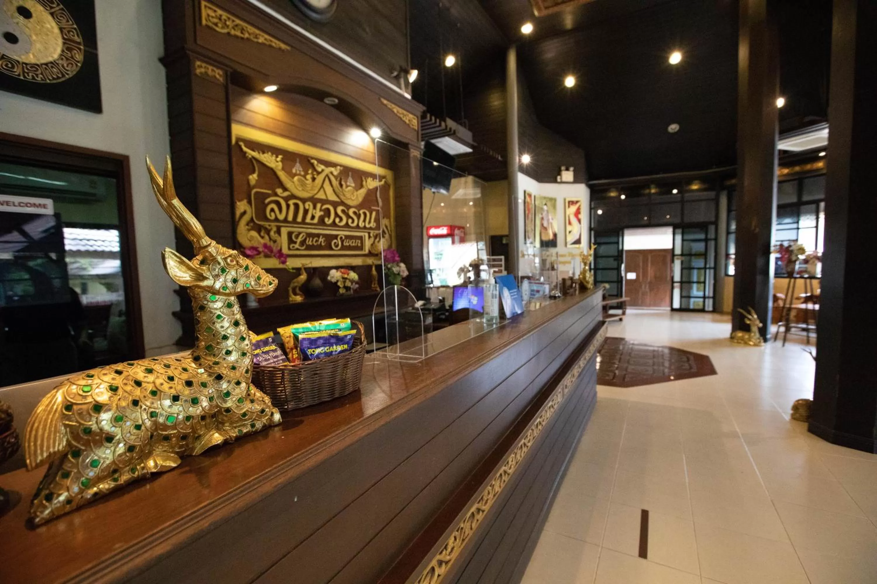 Lobby or reception in Luckswan Resort Chiang Rai - SHA Extra Plus
