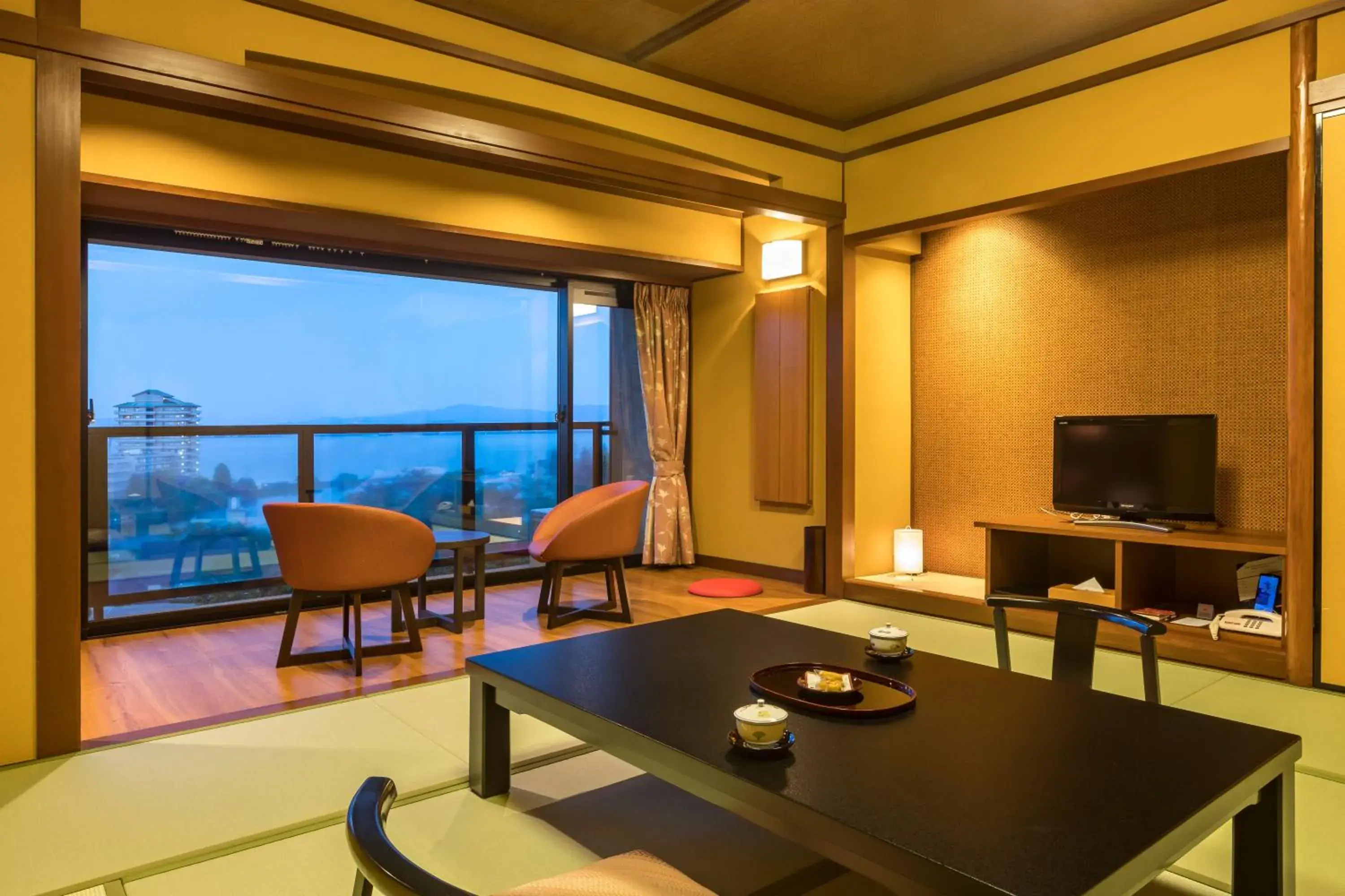 Living room in Biwako Hanakaido