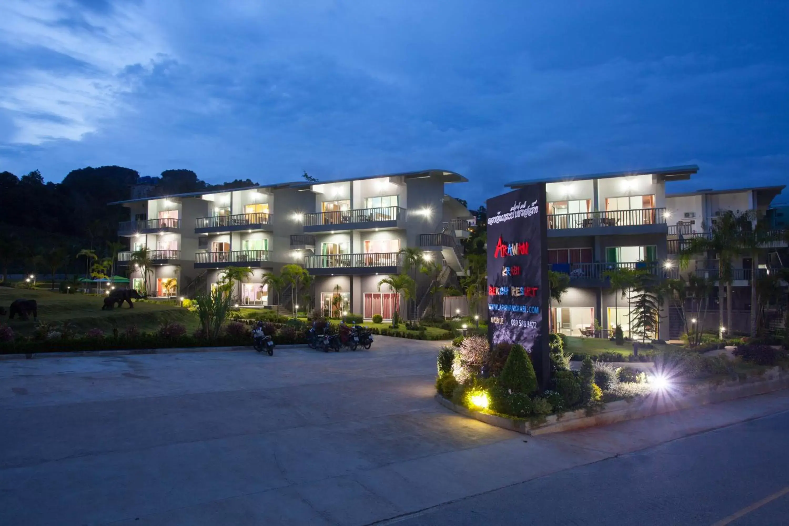 Facade/entrance, Property Building in Arawan Krabi Beach Resort