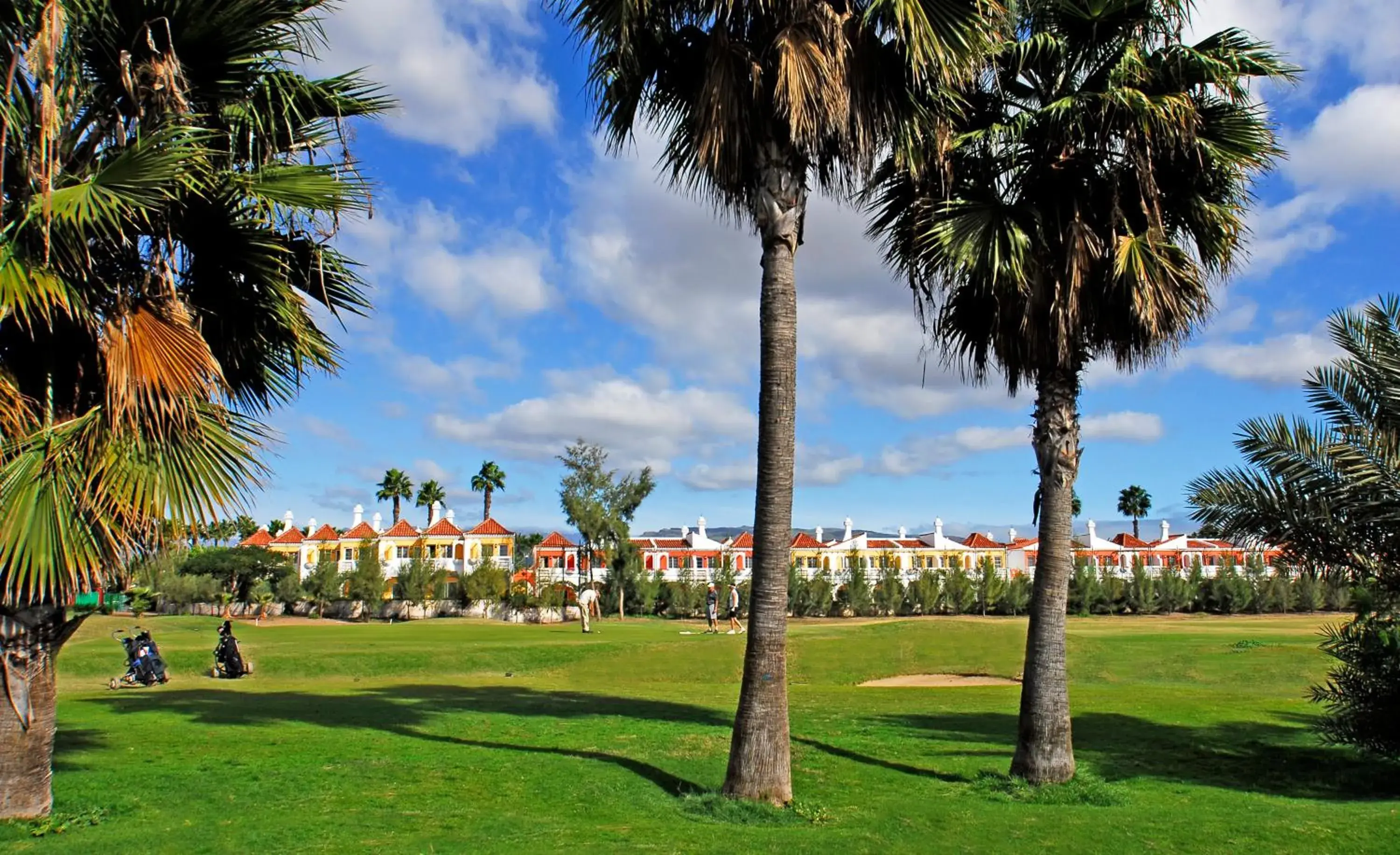 Golfcourse, Garden in Bungalows Cordial Green Golf