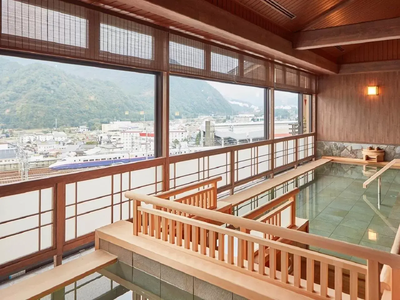 Hot Spring Bath in Yukinohana