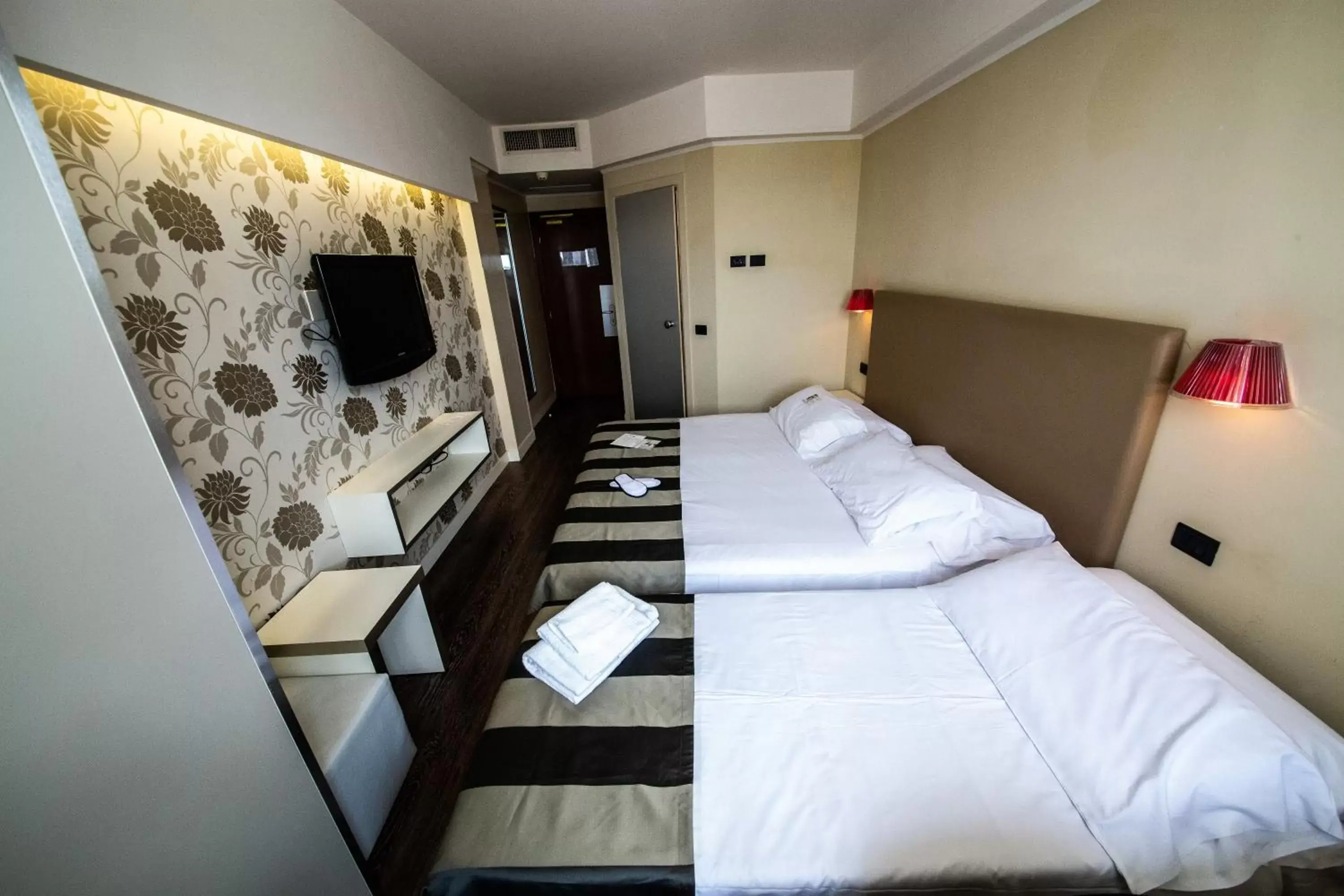 Bed in Hotel Roma Tor Vergata