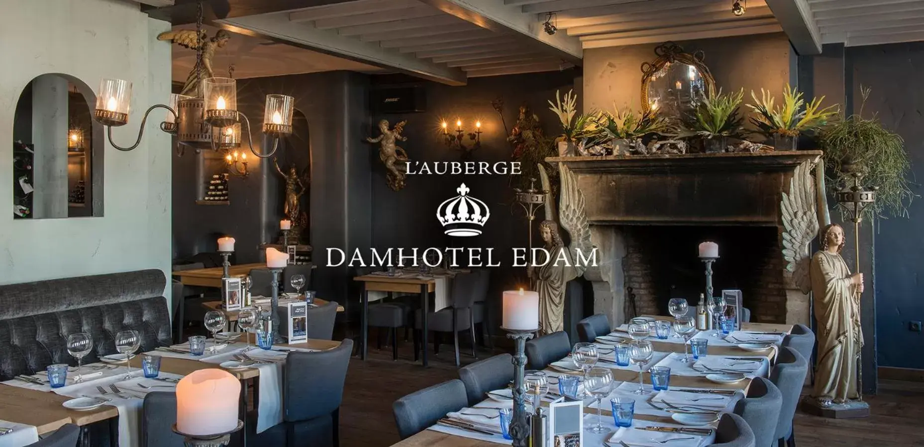 Property logo or sign, Restaurant/Places to Eat in l'Auberge Damhotel