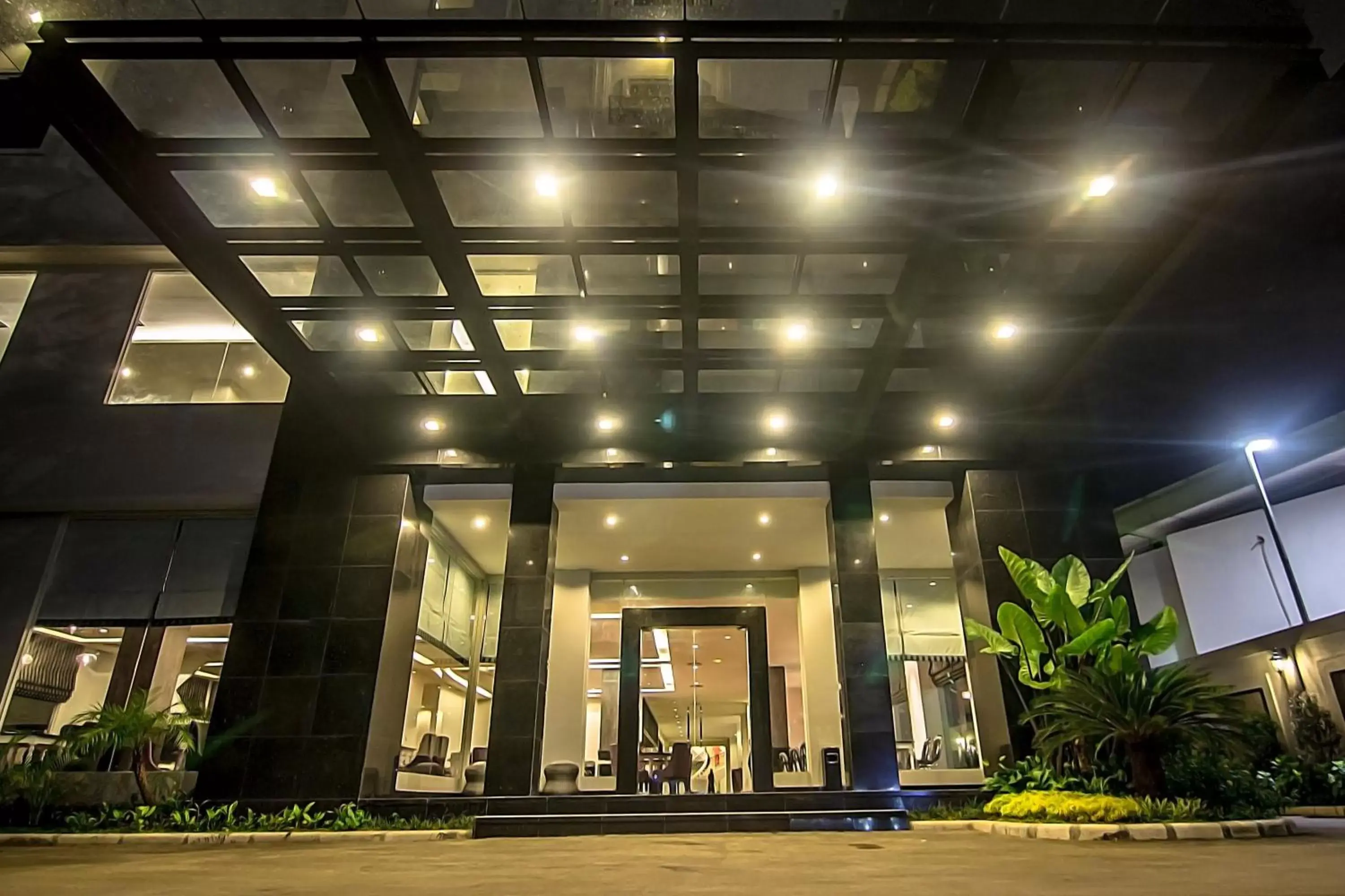 Facade/entrance, Property Building in Diradja Hotel Indonesia