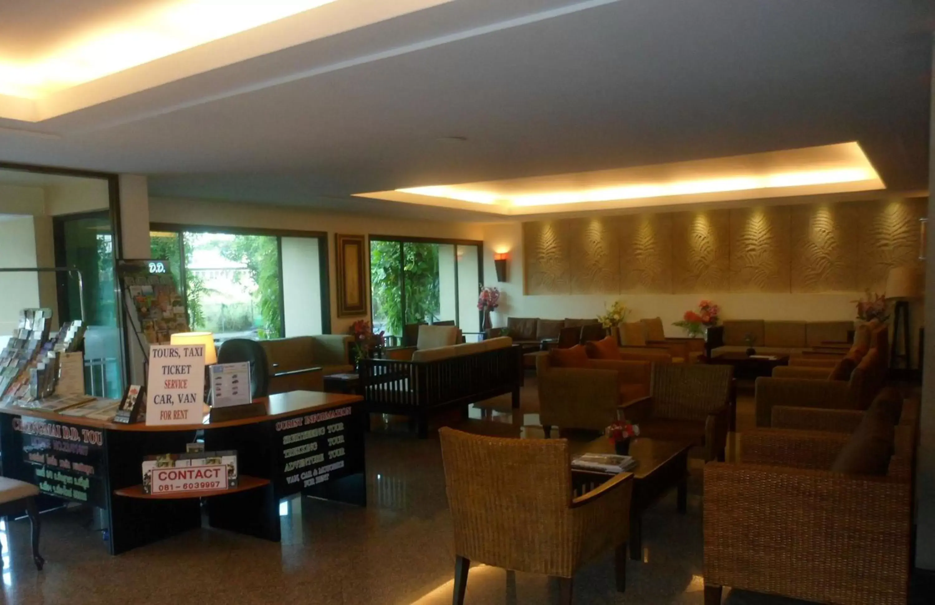 Lobby or reception, Restaurant/Places to Eat in Royal Peninsula Hotel Chiangmai
