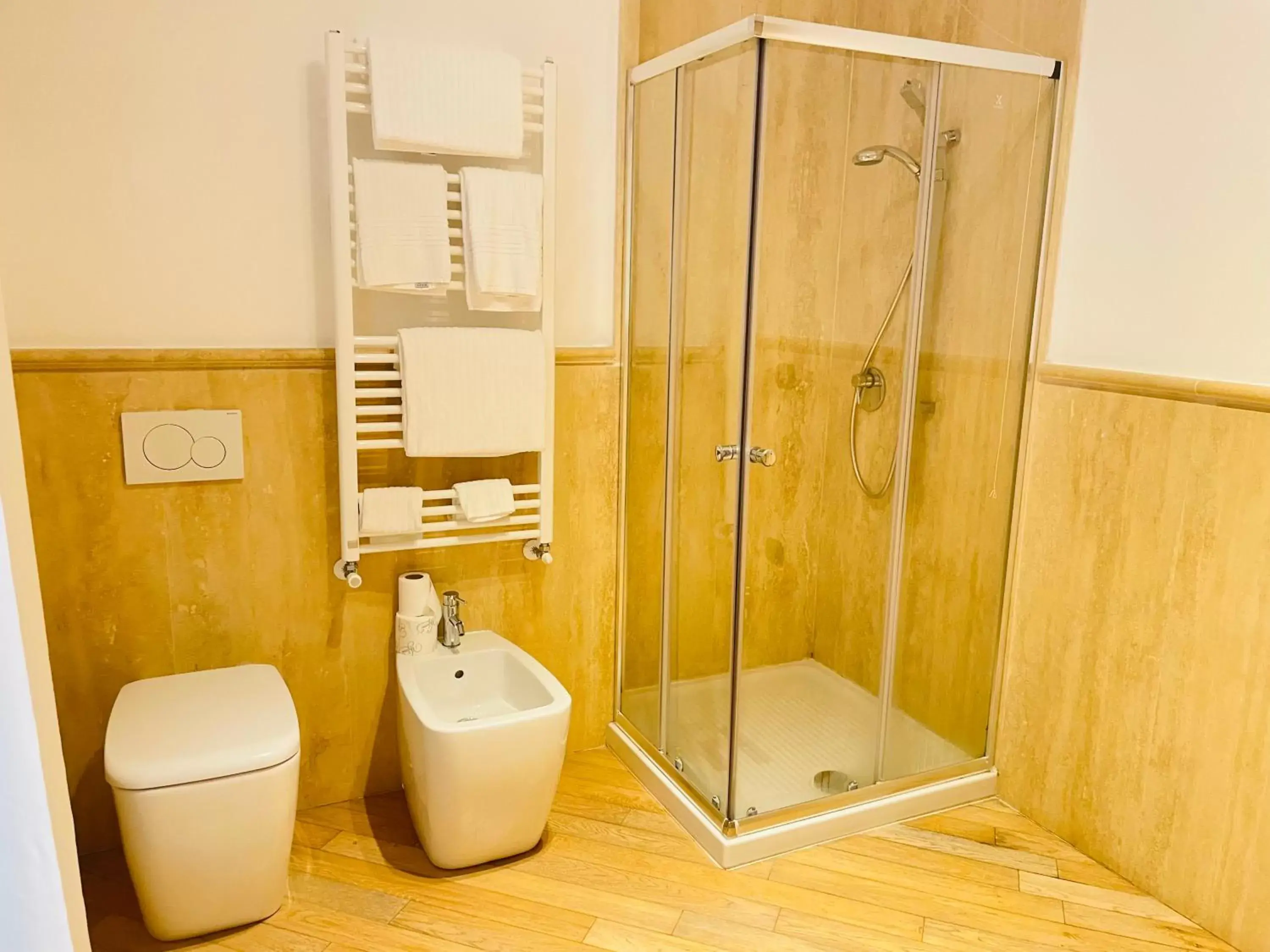Shower, Bathroom in Blue Shades ApartHotel