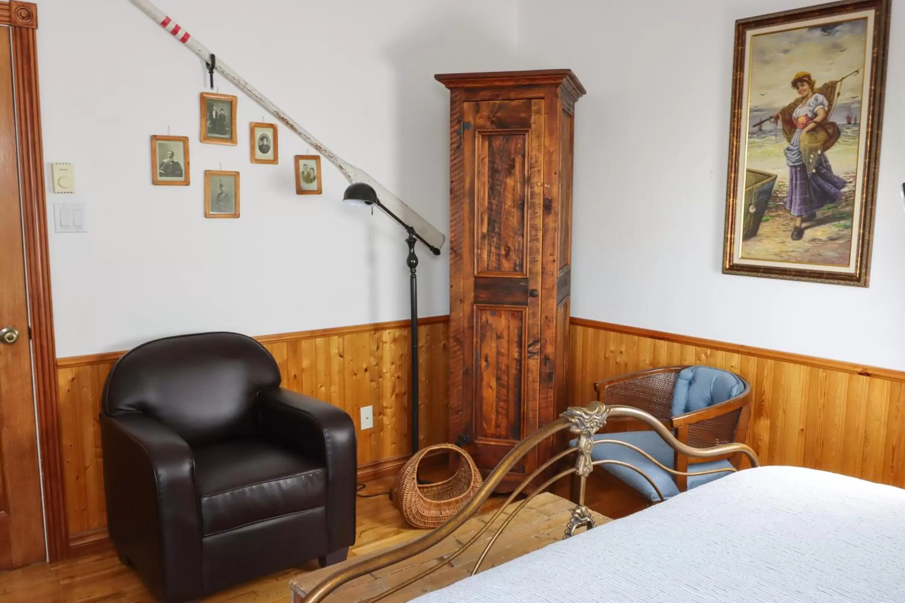 Seating Area in Bed & Breakfast, Gîte La Princesse des Champs