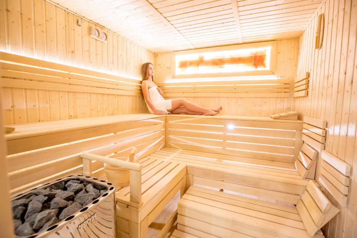 Sauna in Park Hotel Diament Wroclaw