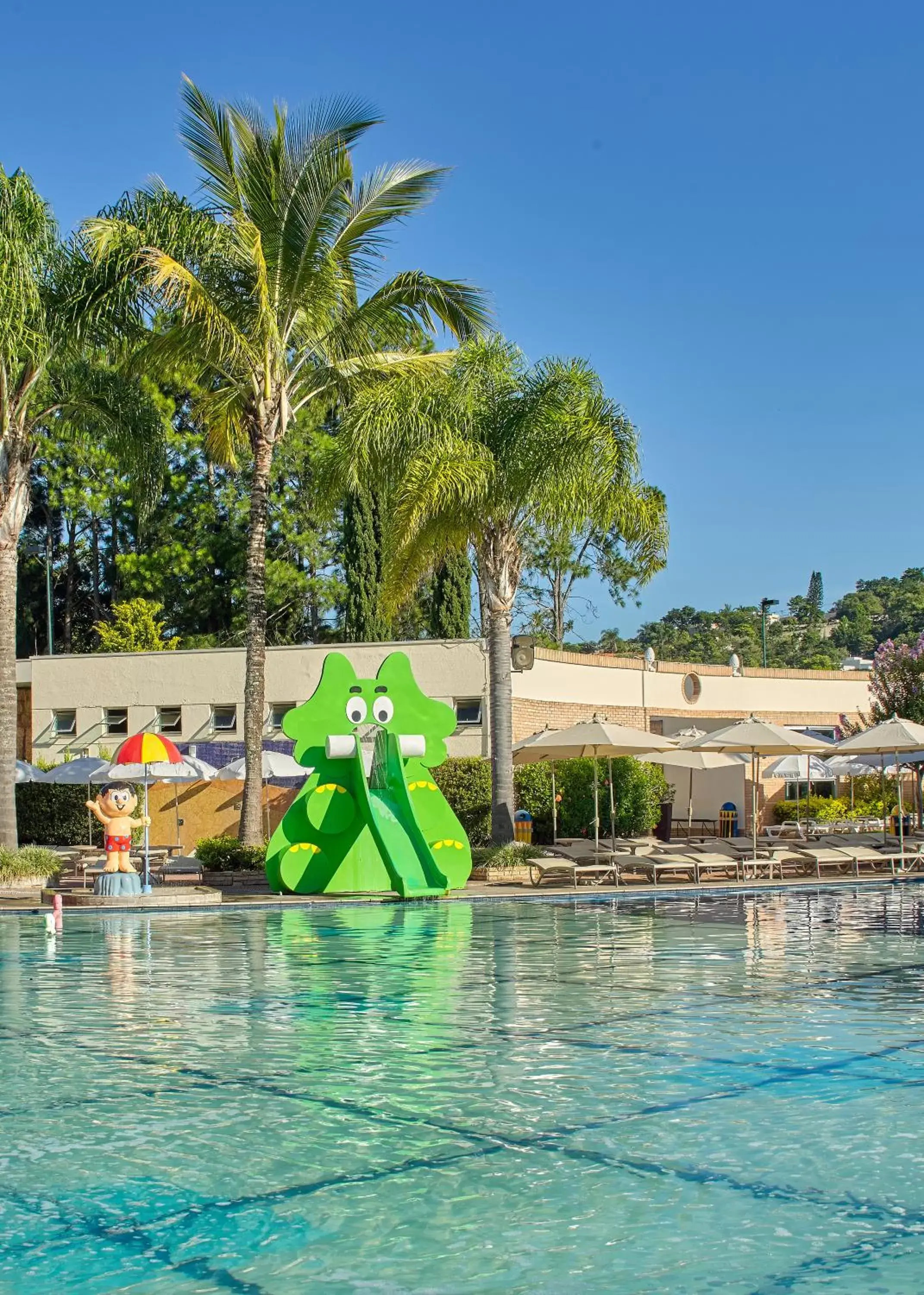 Swimming pool in Bourbon Resort Atibaia Swimming pool in Bourbon Resort Atibaia