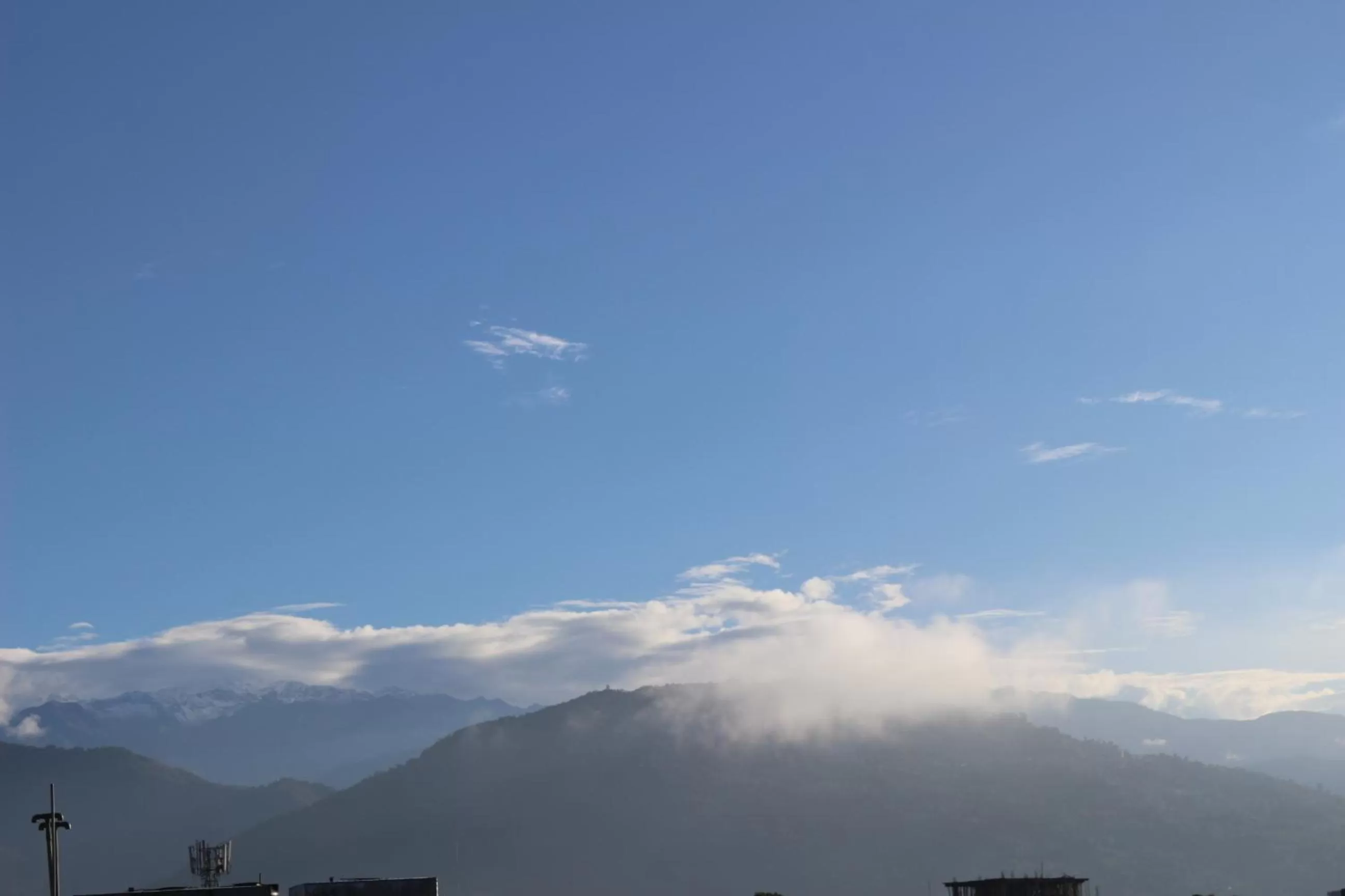 Mountain view in Hotel Buttercup