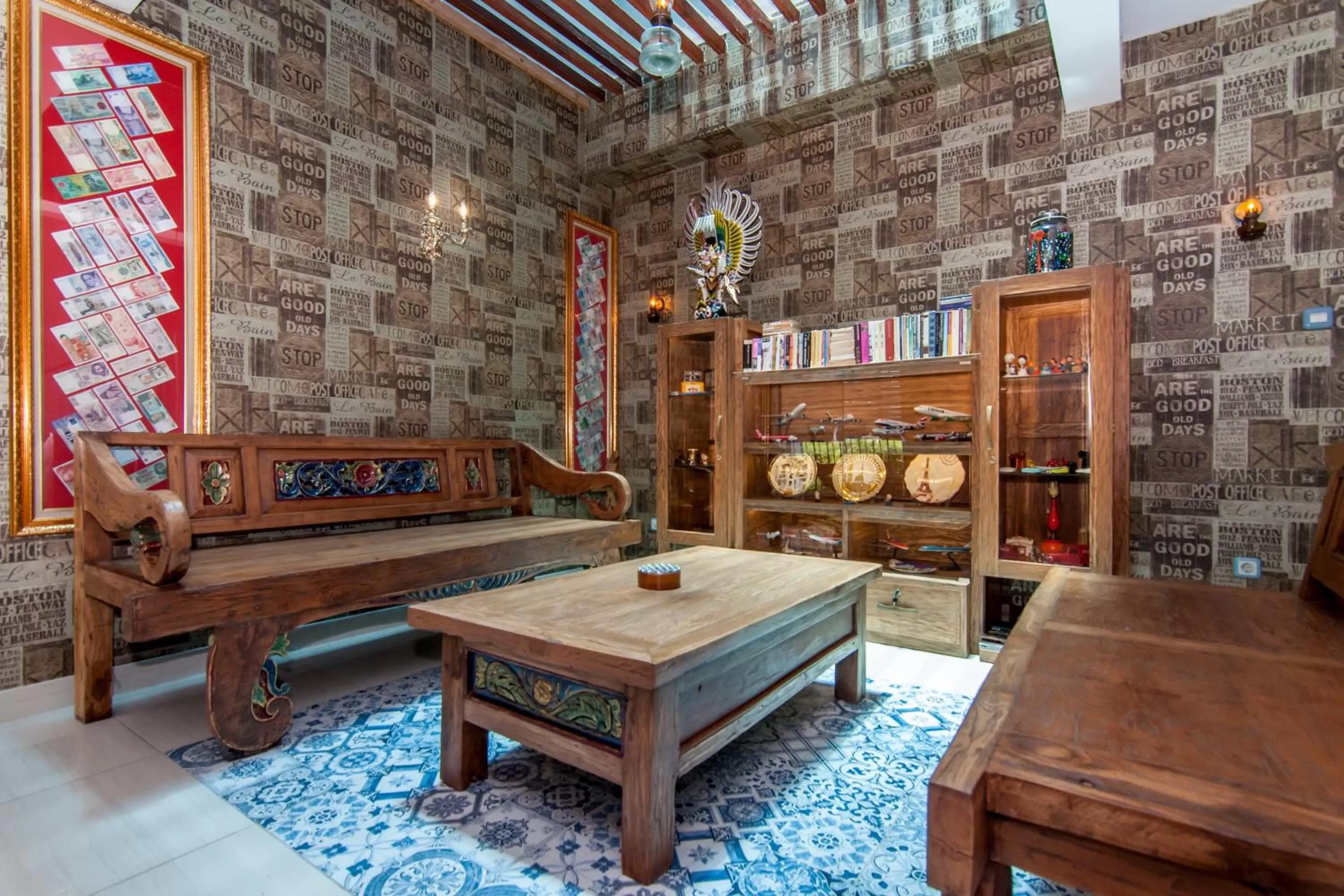 Library in Rhadana Hotel