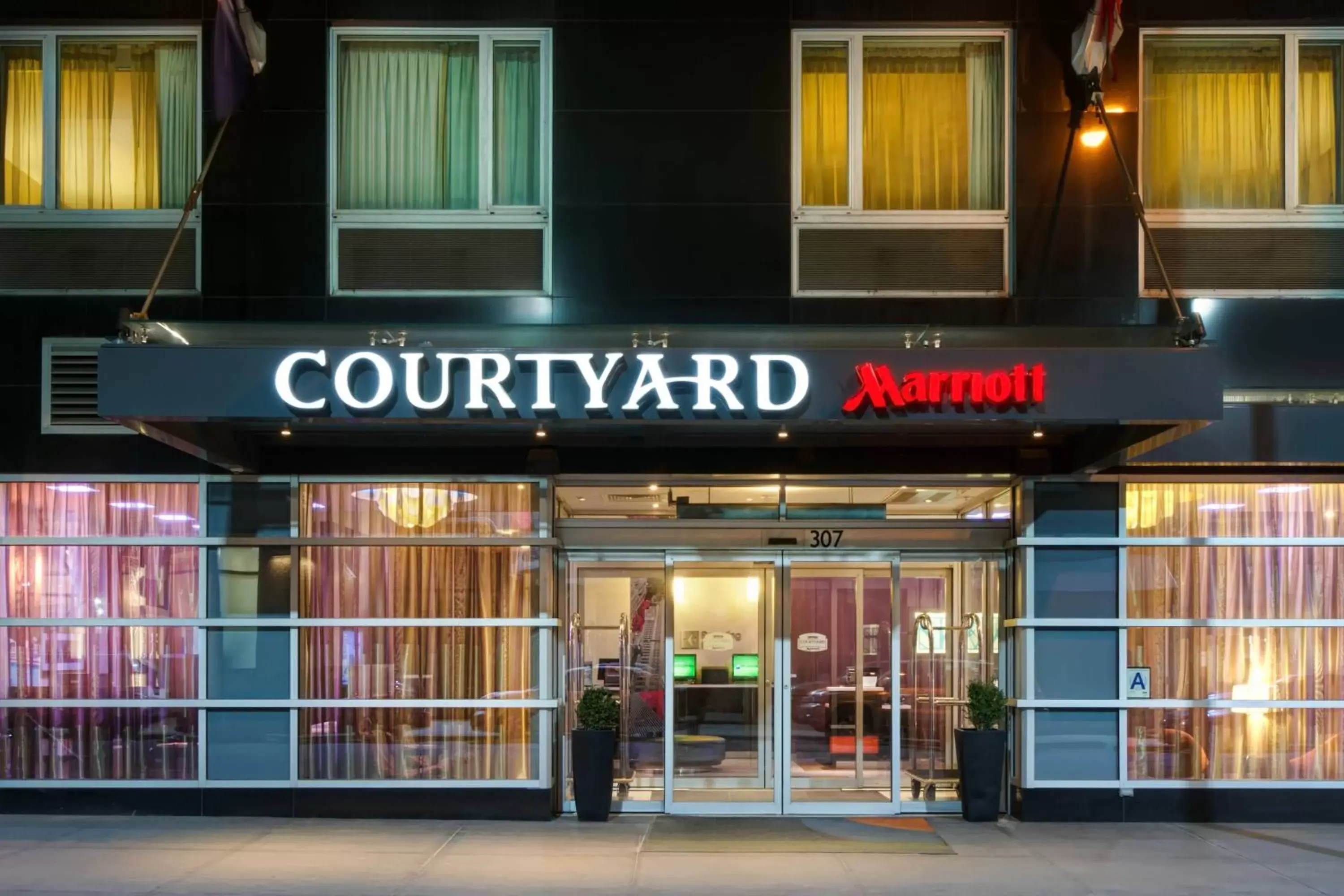 Property building in Courtyard by Marriott Times Square West