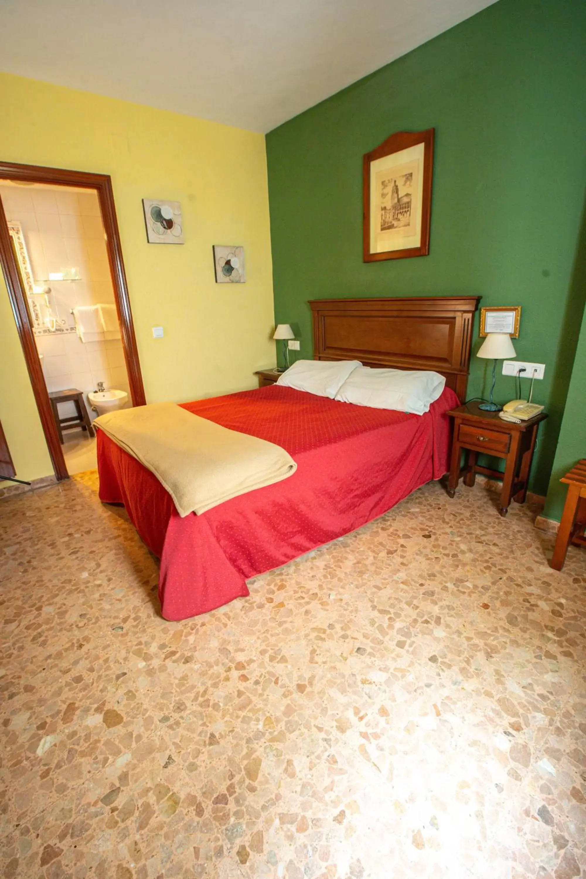 Bedroom, Bed in Hotel Arunda II