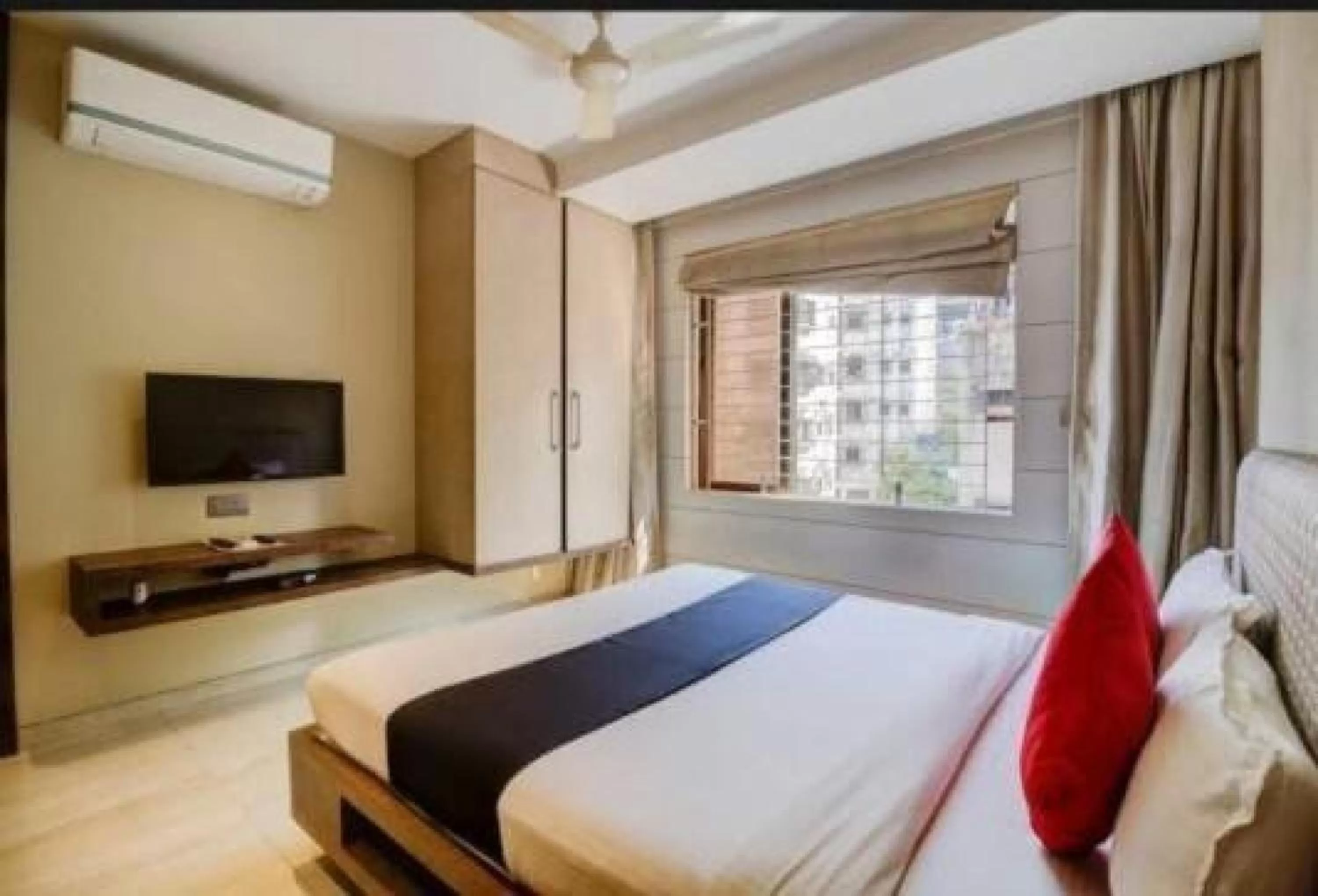 Bed in HOTEL PRATIKSHA RESIDENCY