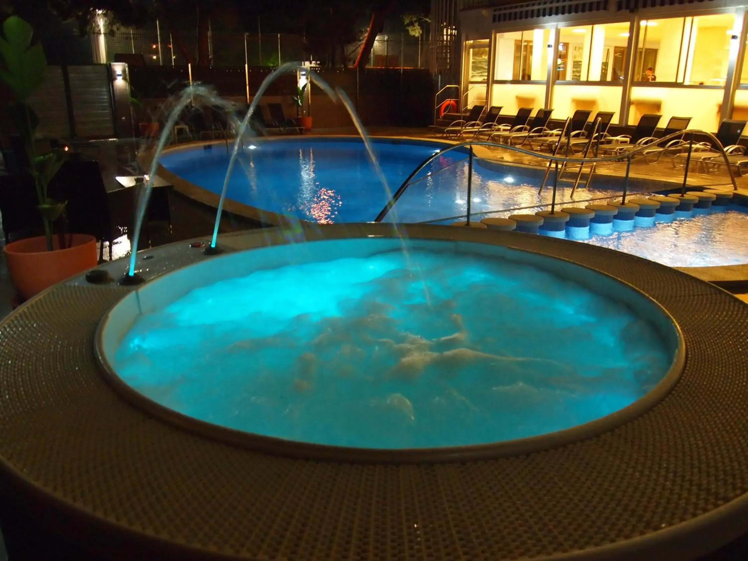 Night, Swimming Pool in Hotel Stella Maris