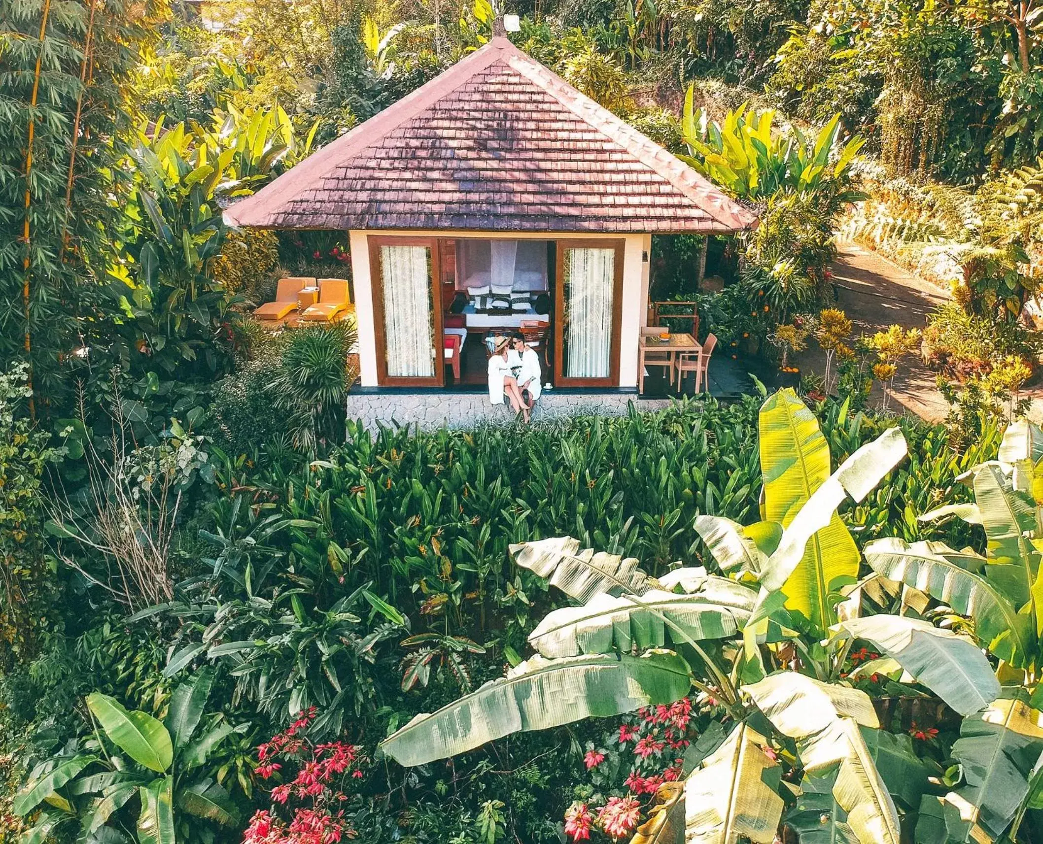 Bird's eye view in Munduk Moding Plantation Nature Resort & Spa