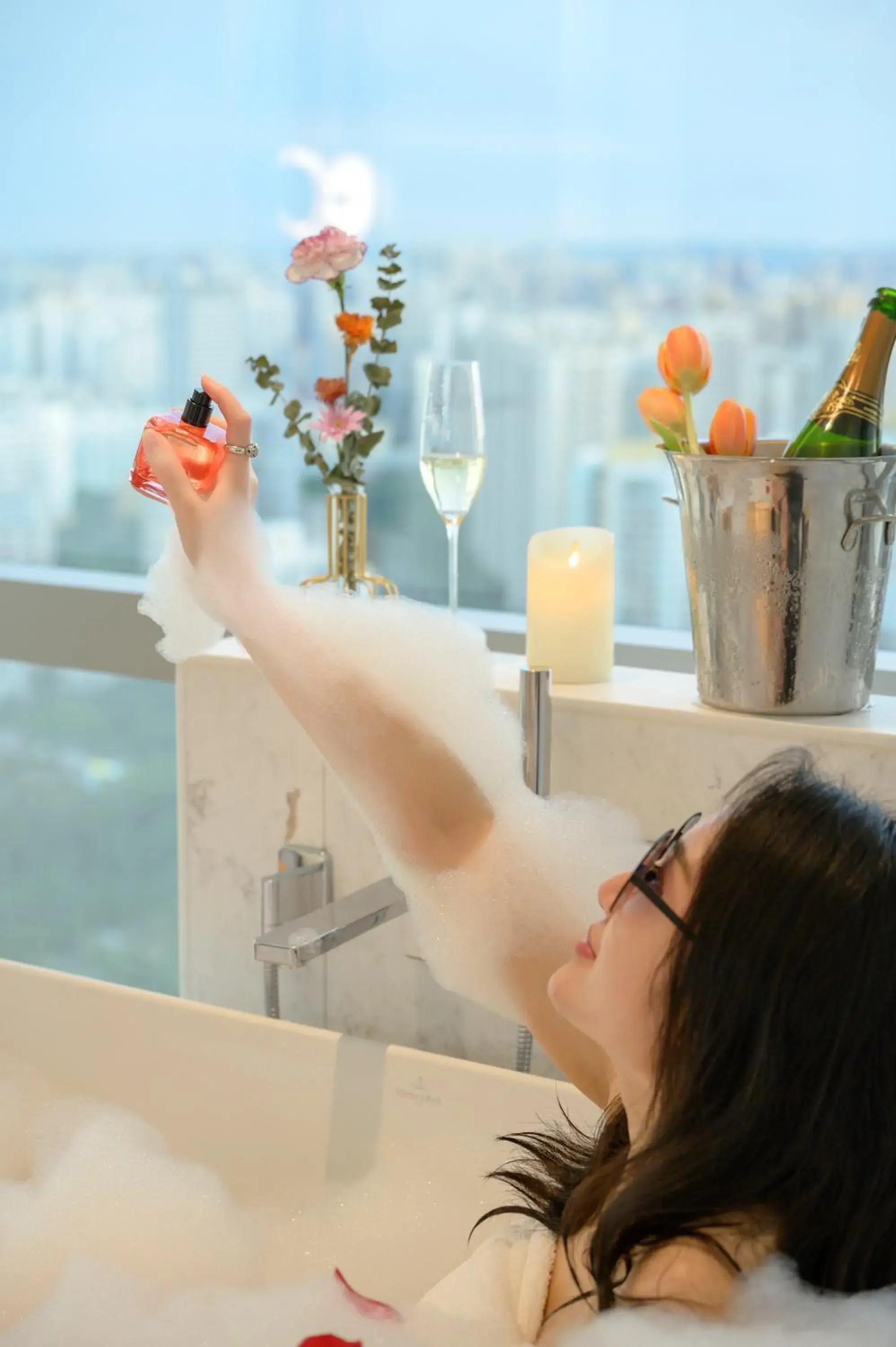 Bathroom in Sofitel Haikou