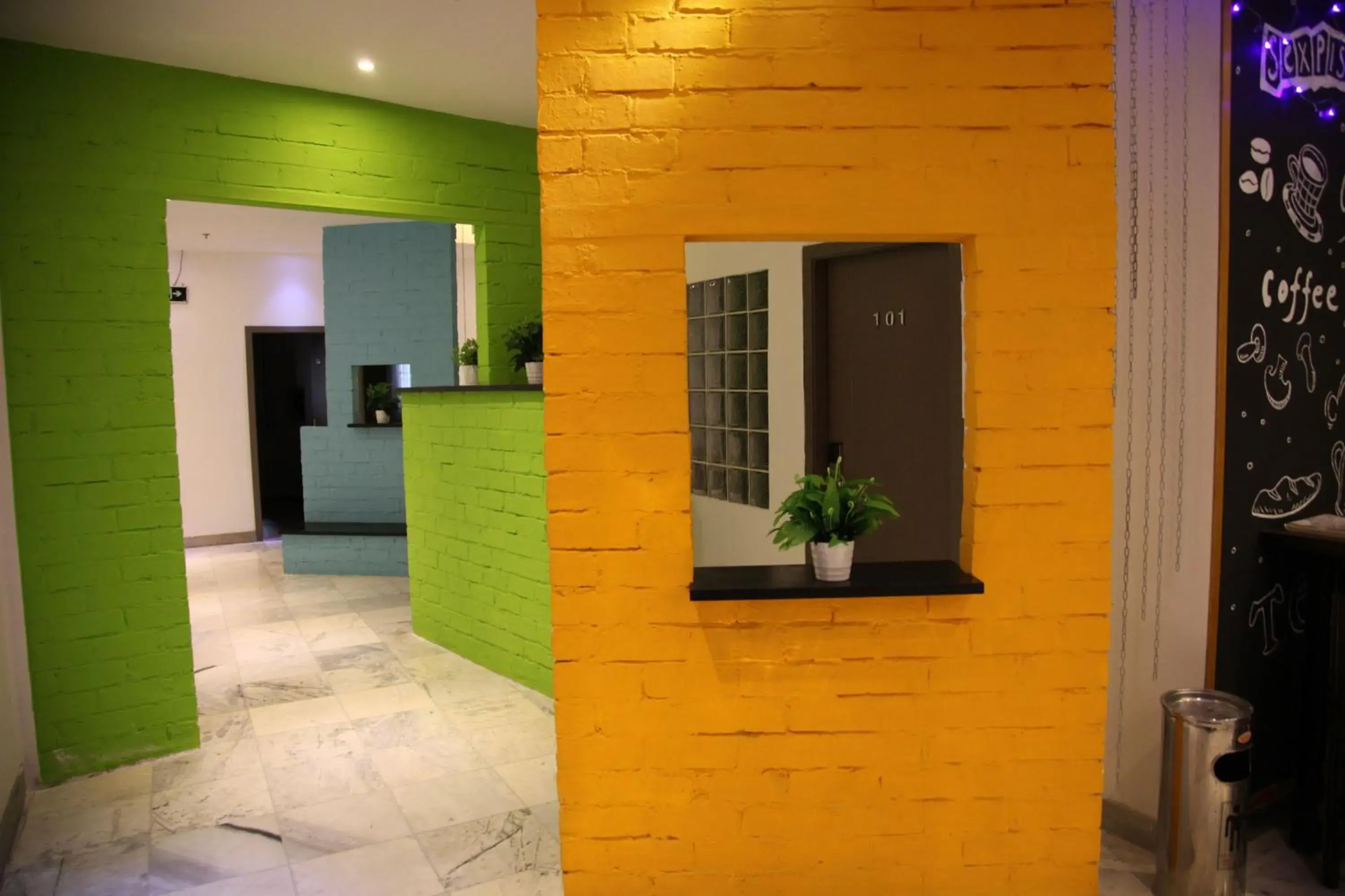 Lobby or reception in Shanghai Fish Inn Bund Lobby or reception in Shanghai Fish Inn Bund