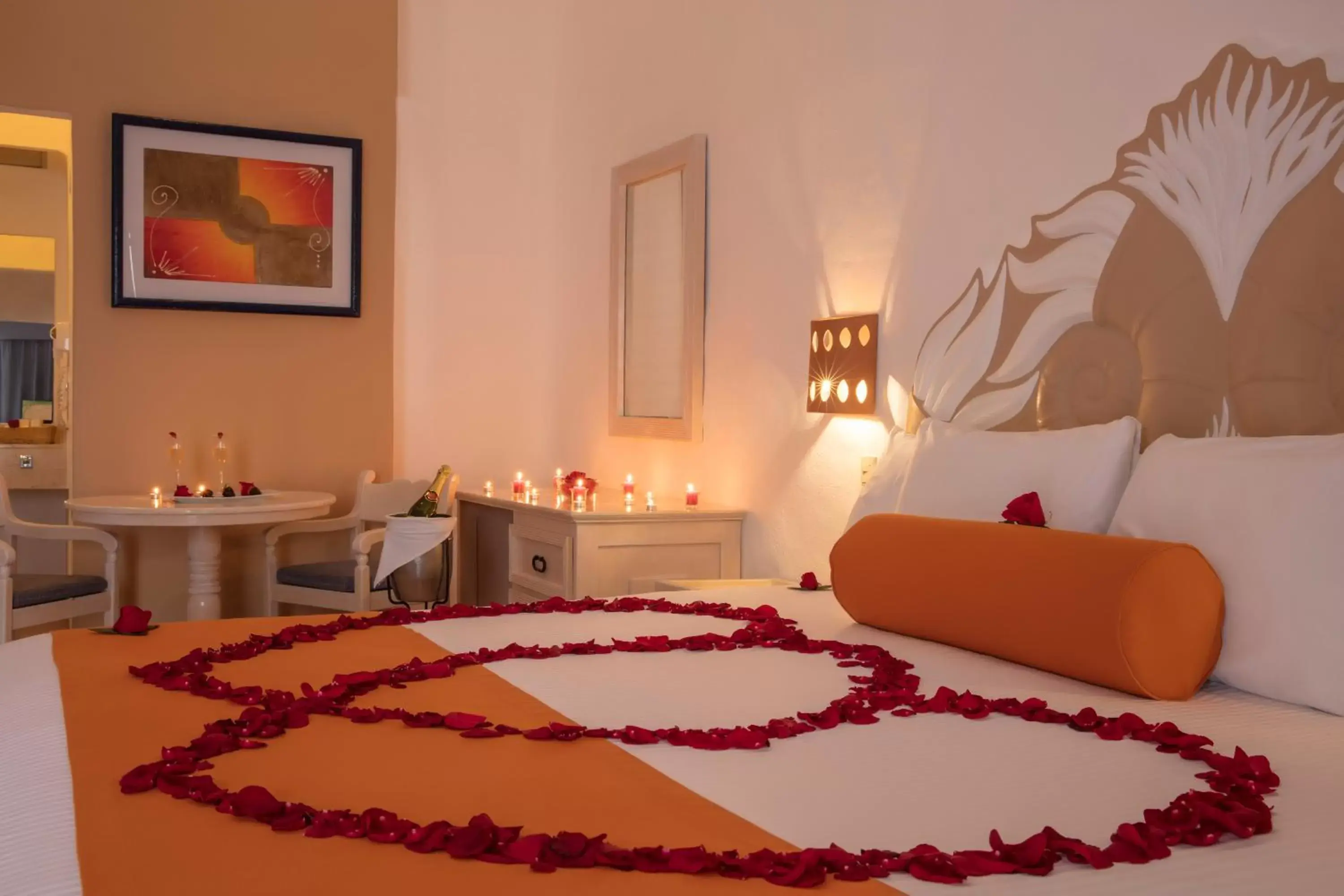 Decorative detail, Bed in Flamingo Vallarta Hotel & Marina
