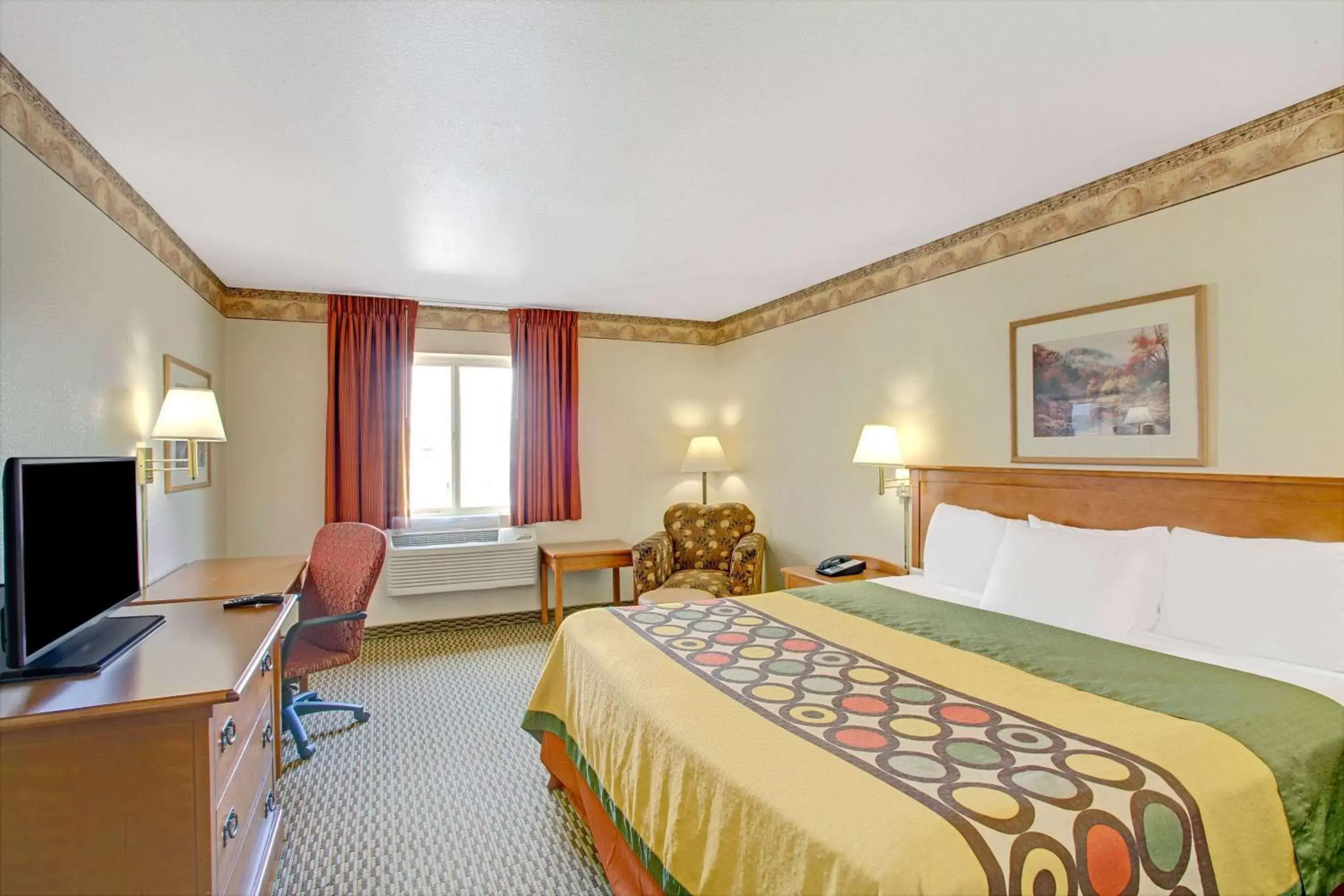 Bed in Super 8 by Wyndham Salt Lake City Airport