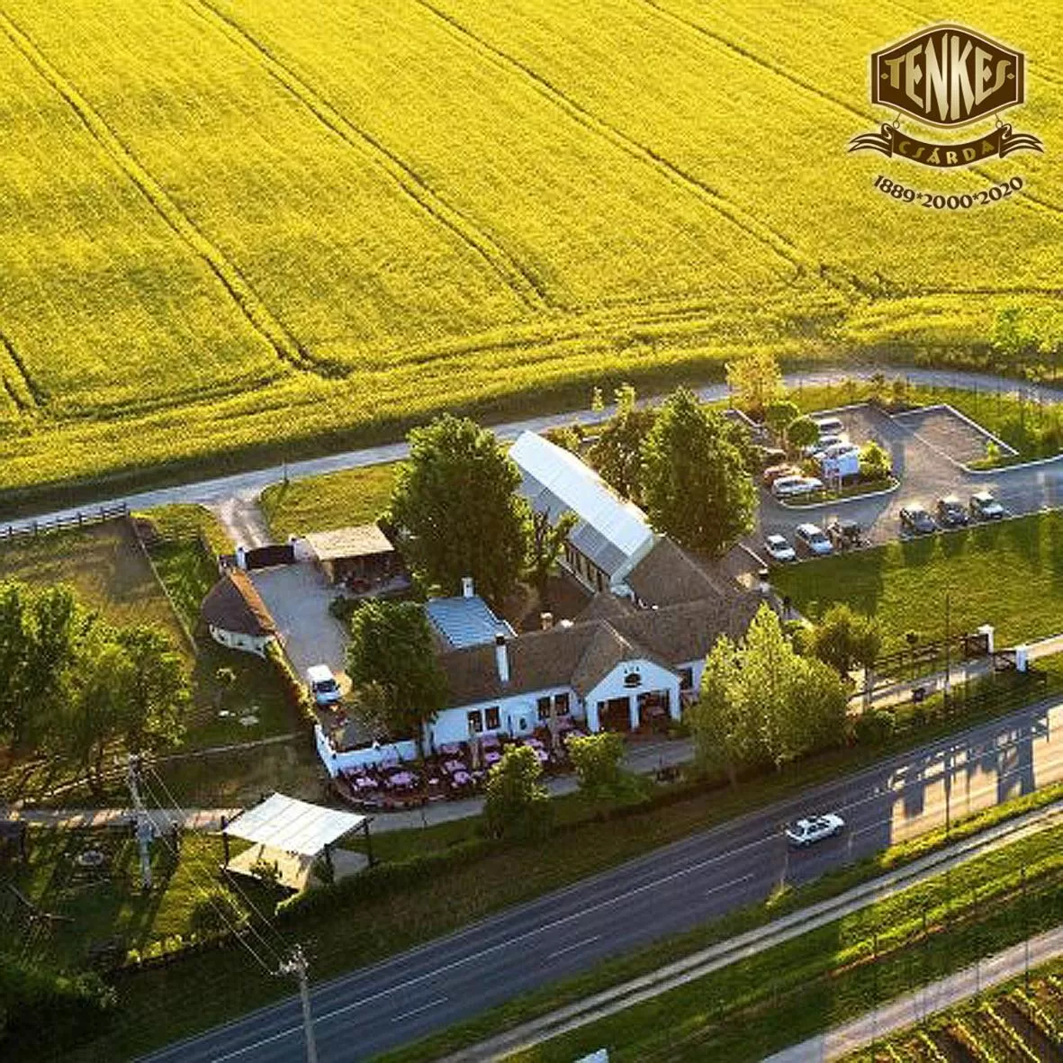 Bird's-eye View in Tenkes Fogadó és Vendégház Harkány