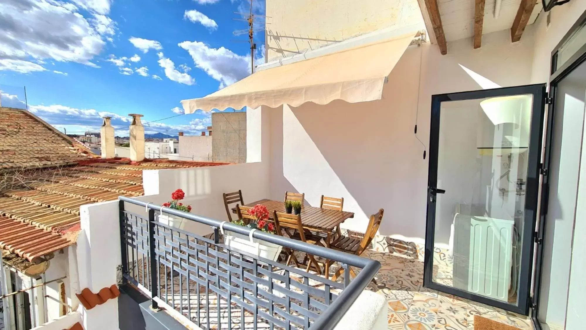 Balcony/Terrace in Apartamentos de la Huerta