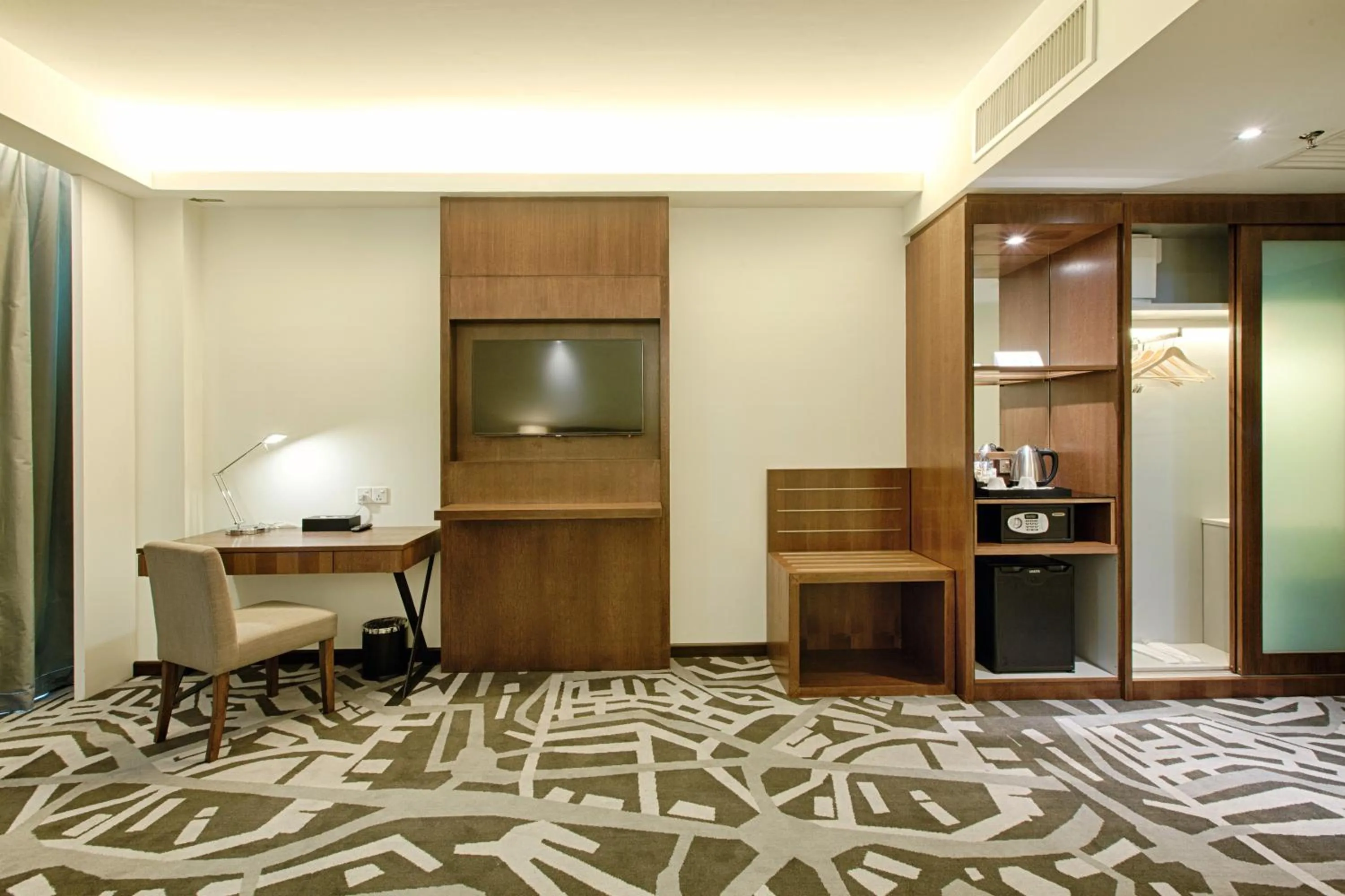 Decorative detail in WP Hotel