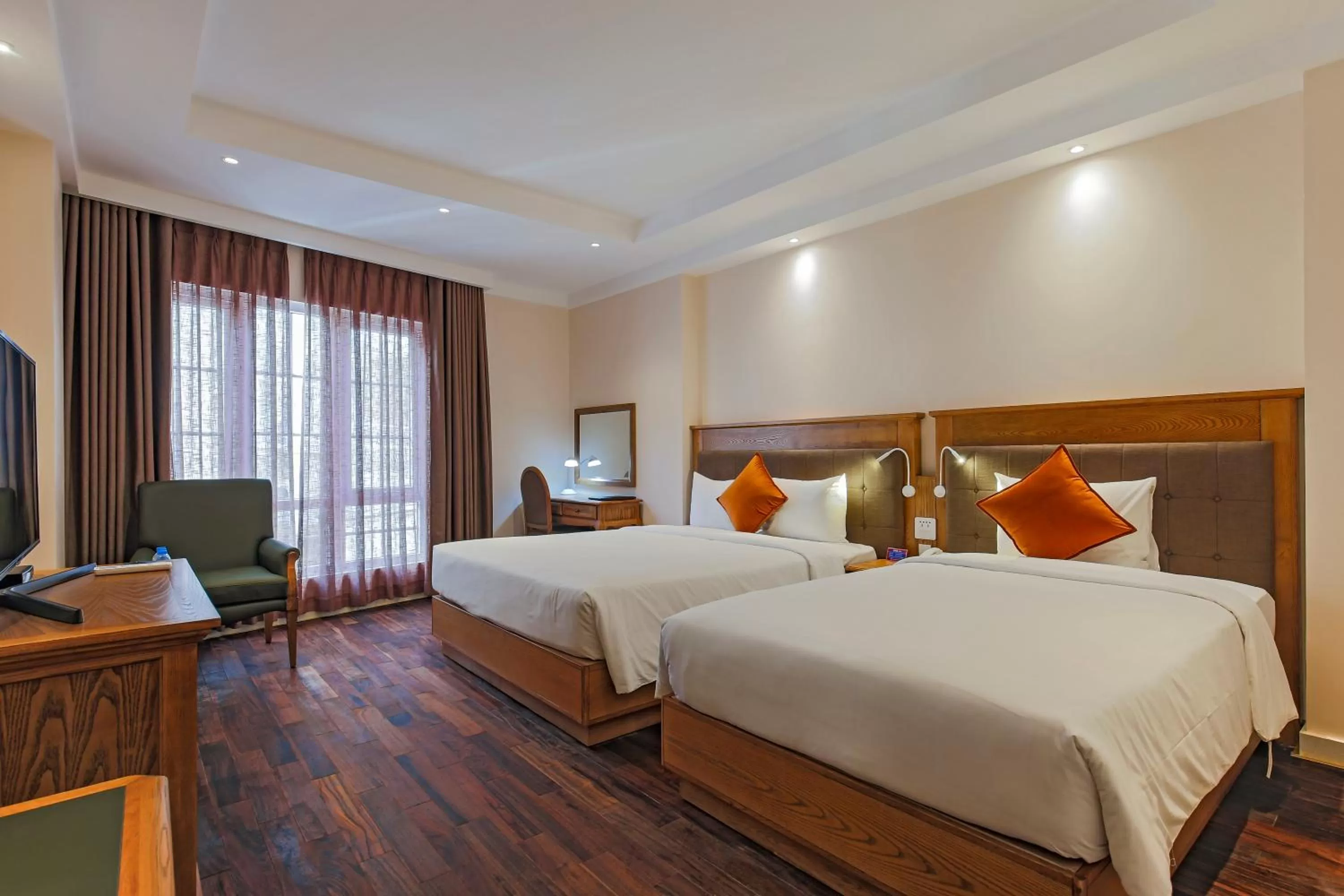 Bedroom, Bed in Hoang Lan Hotel