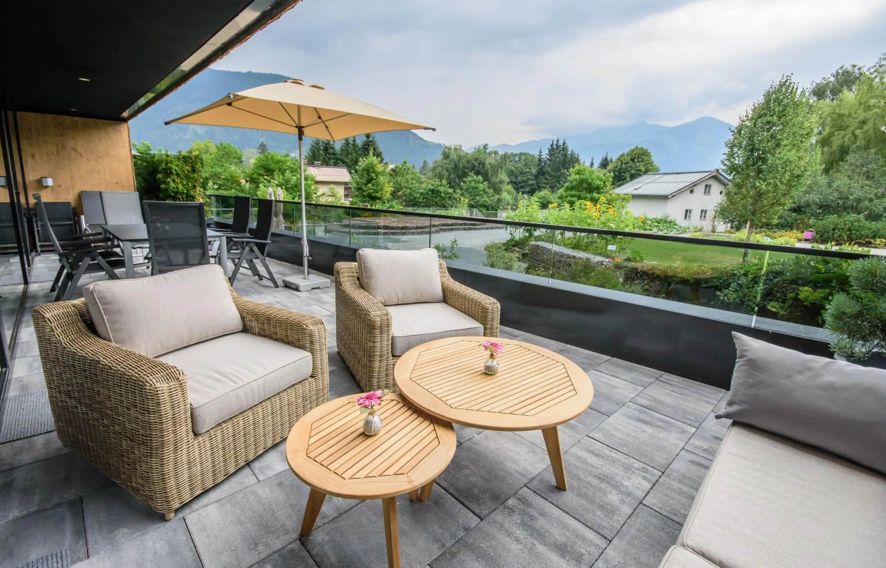 Balcony/Terrace in Schönblick Residence - Absolut Alpine Apartments