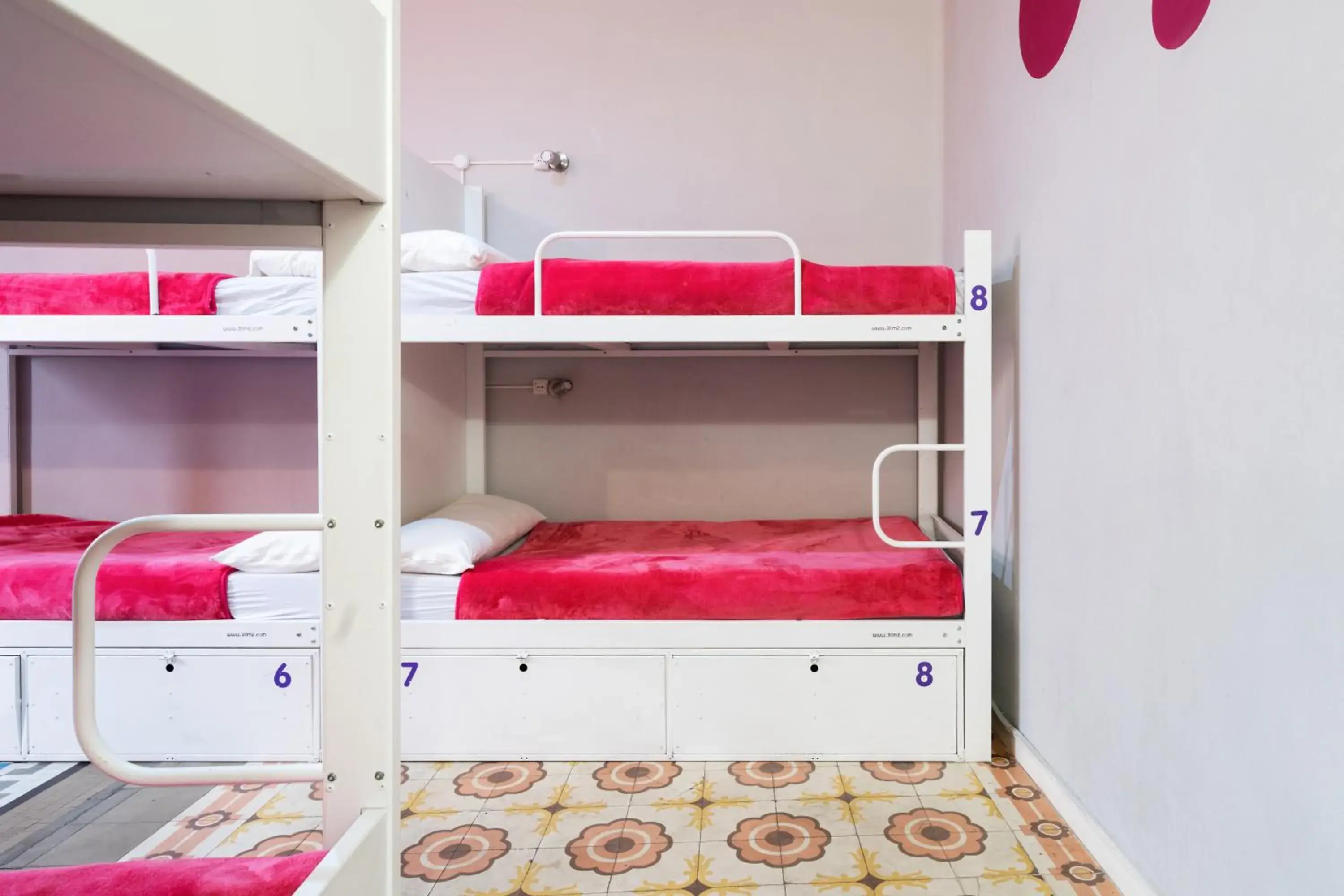 Bunk Bed in Purple Nest Hostel