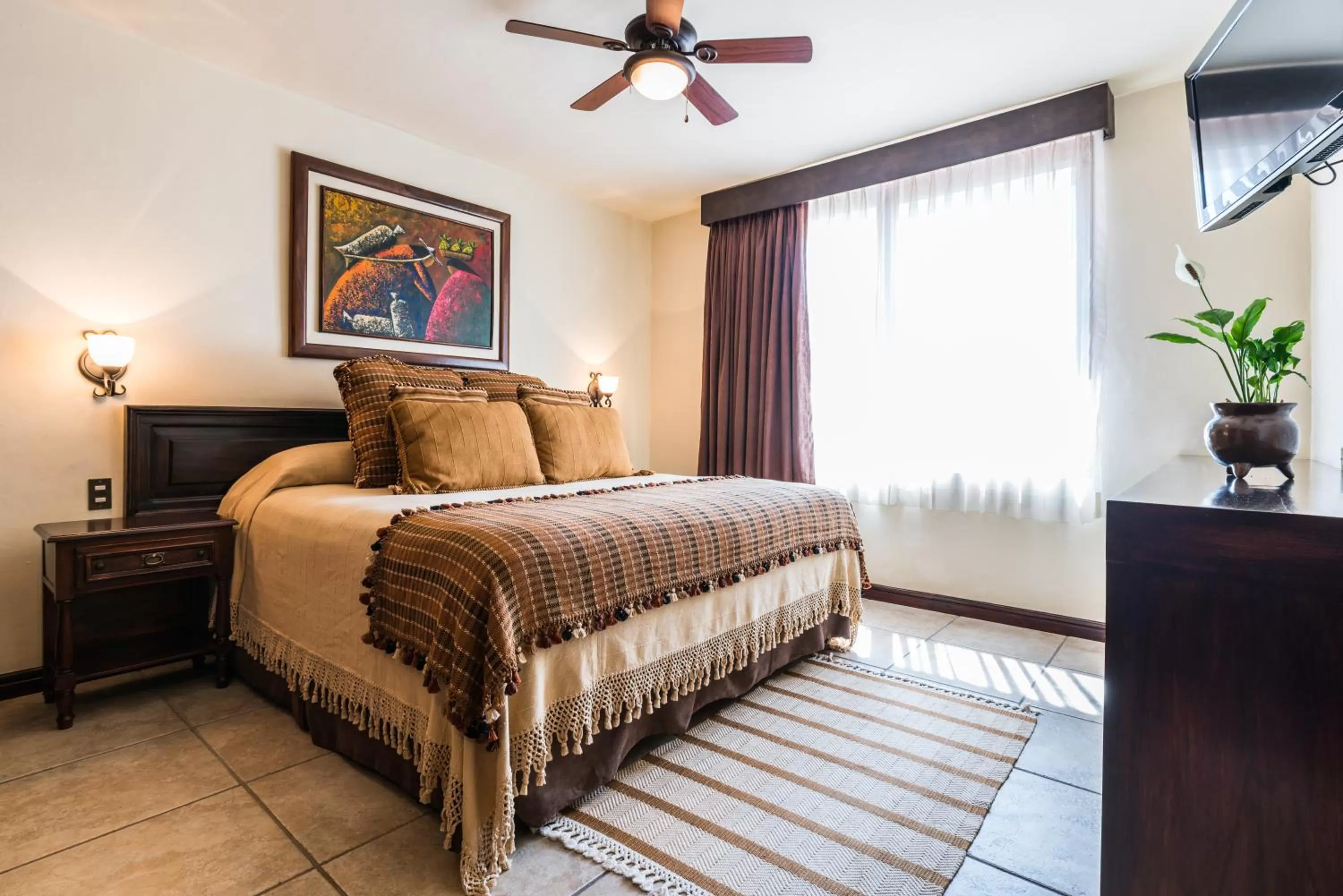 Bedroom, Bed in Hotel Soleil La Antigua