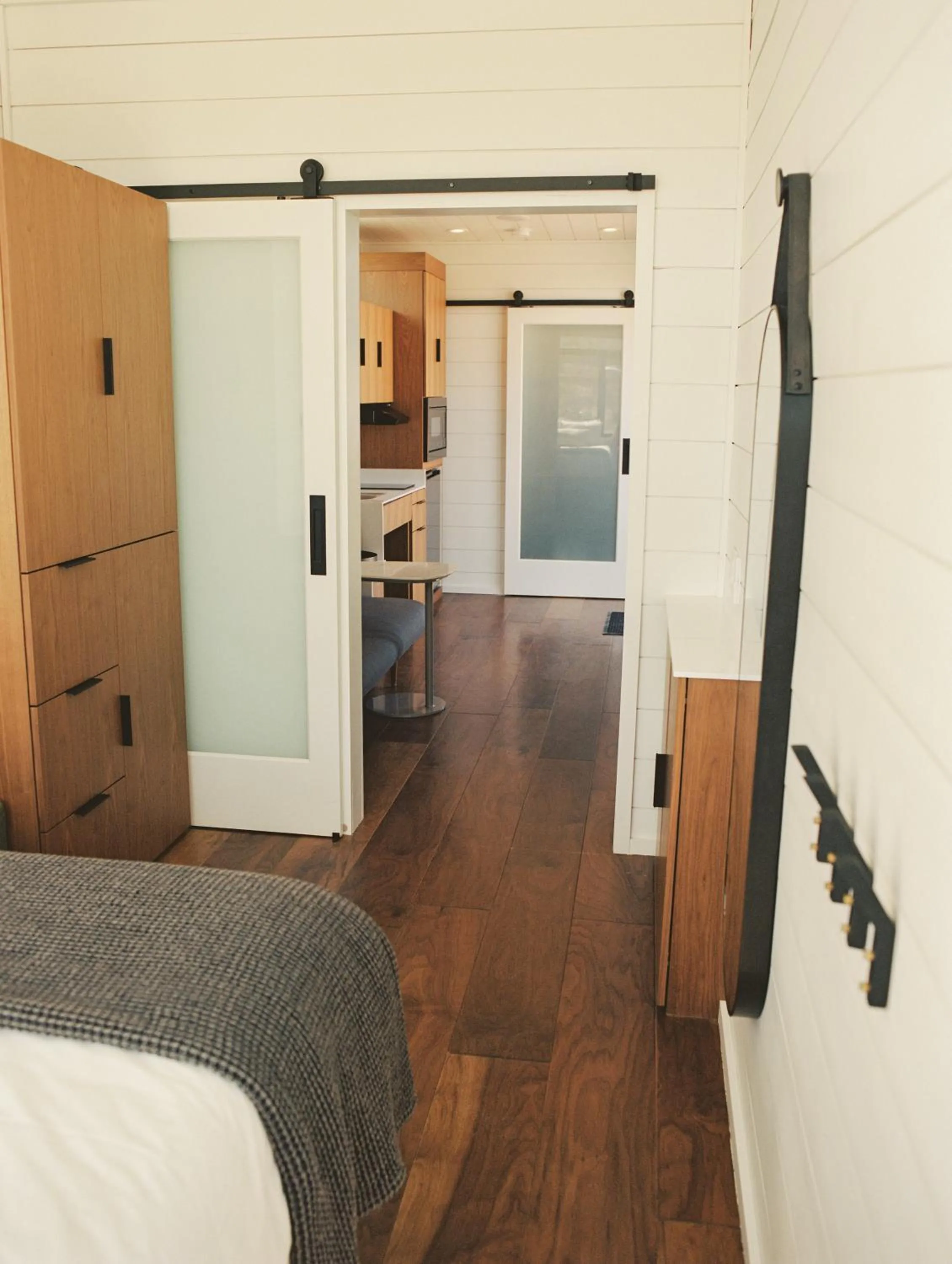 Bed in AutoCamp Joshua Tree