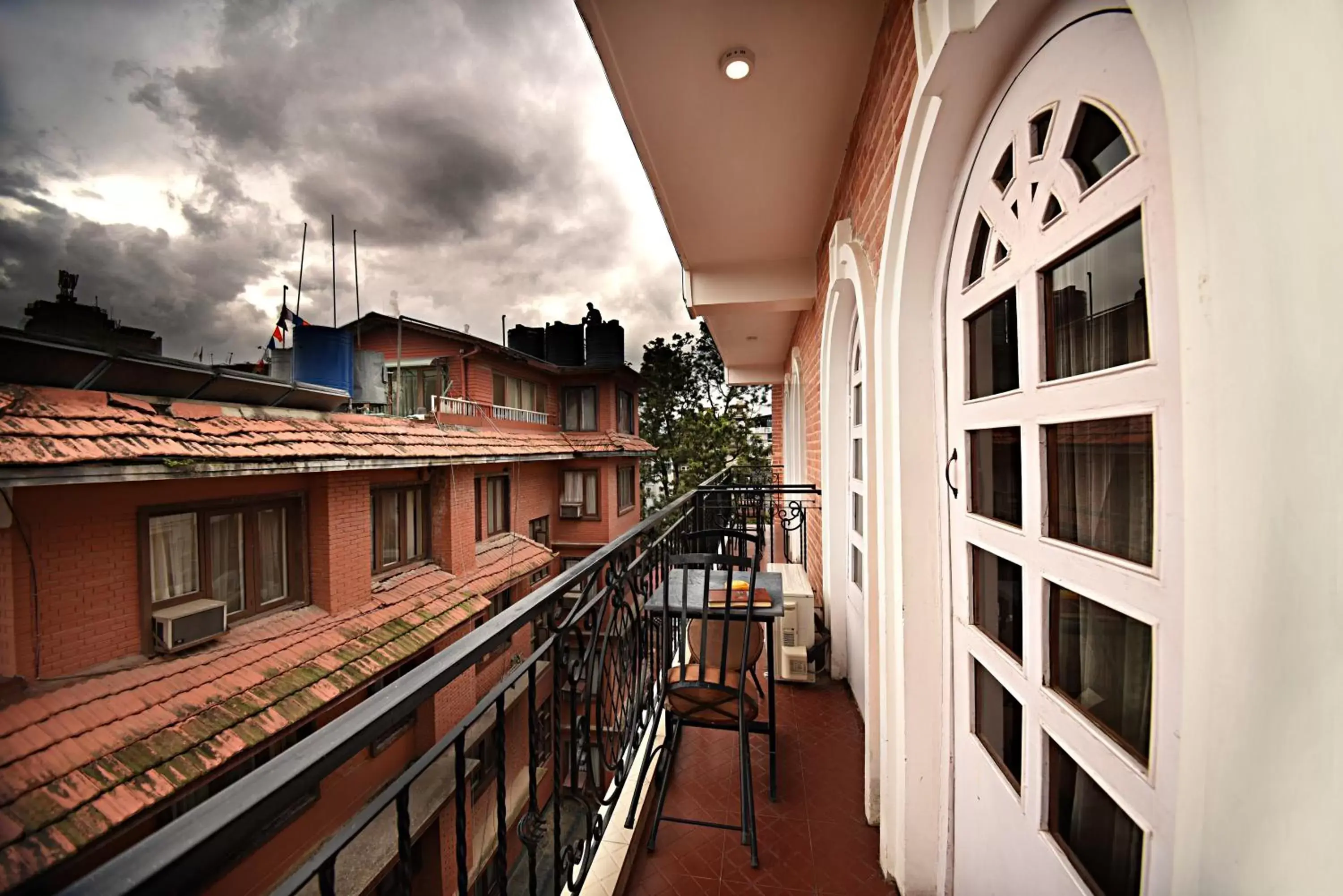 Balcony/Terrace in DOM Himalaya Hotel