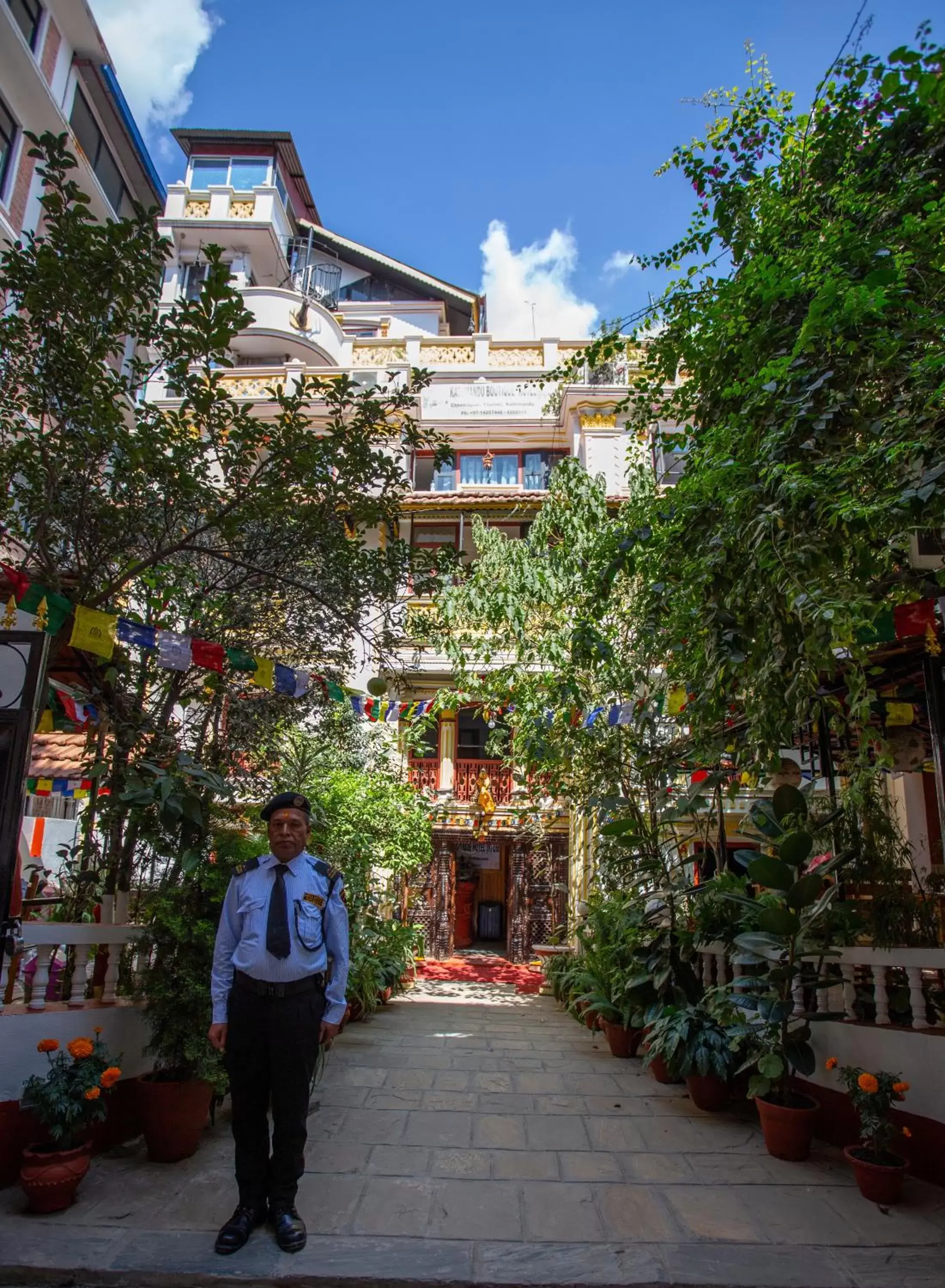 Property building in Kathmandu Boutique Hotel