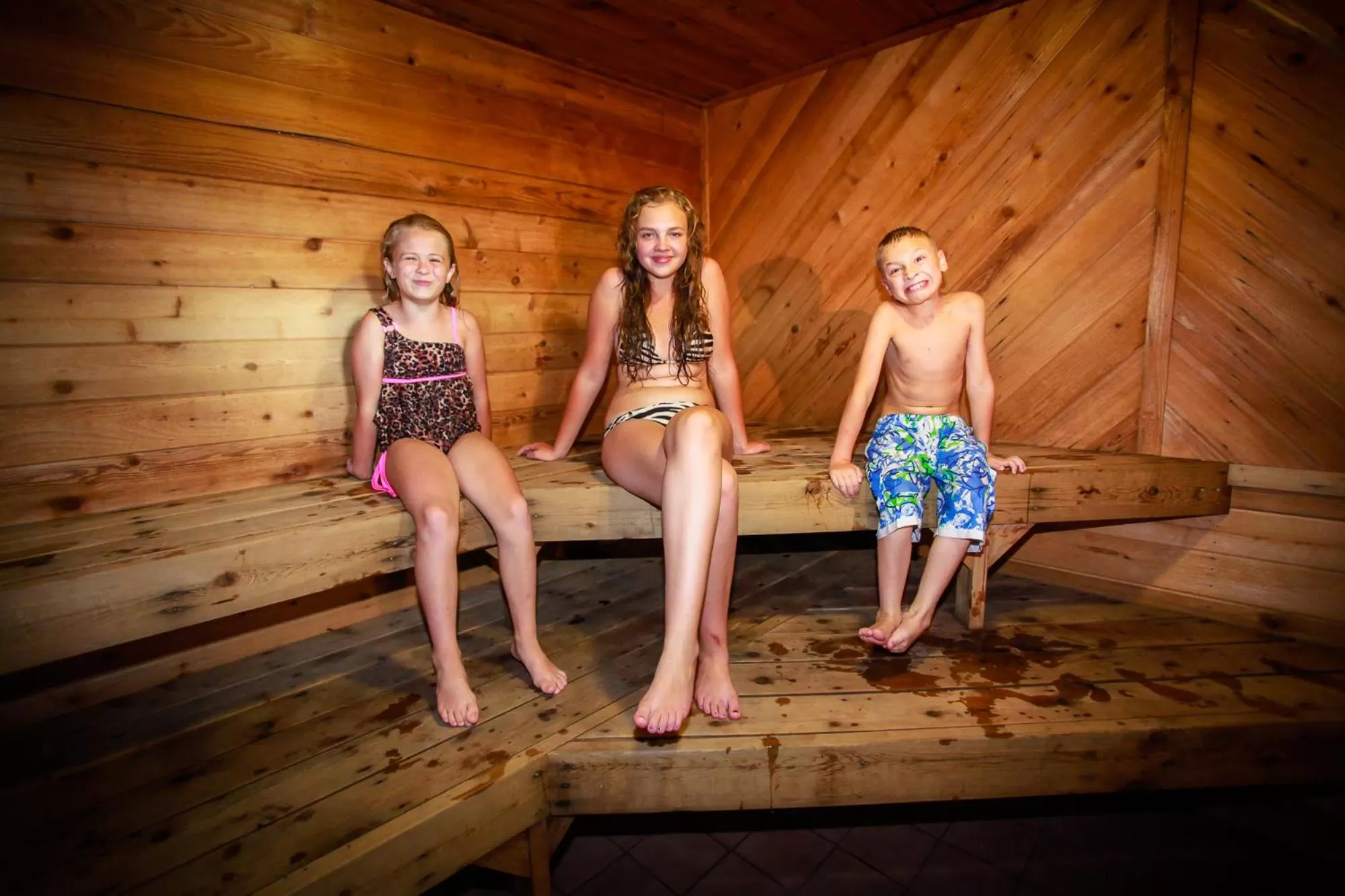 Sauna in Aloha Beach Resort