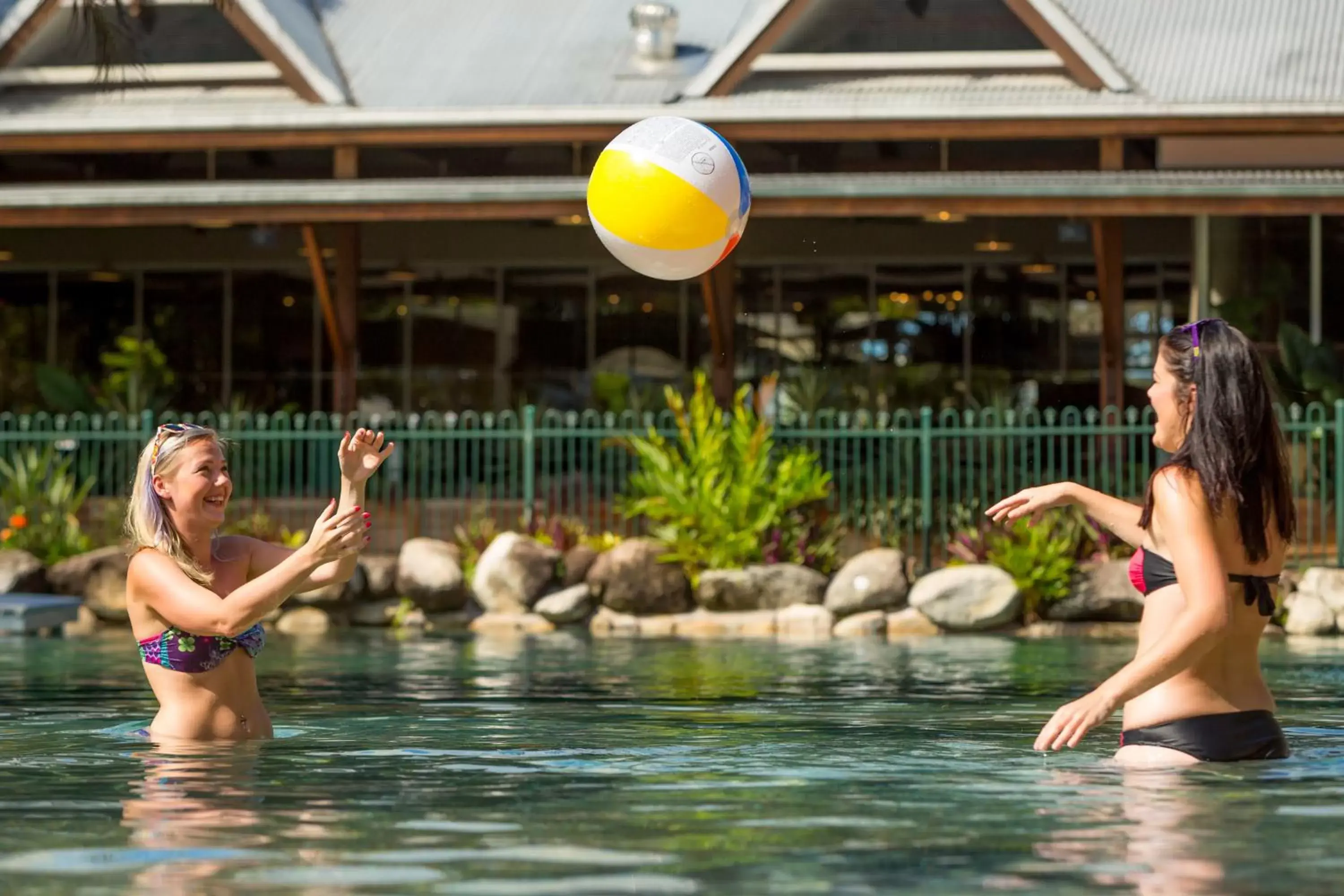 People, Swimming Pool in Cairns Colonial Club Resort