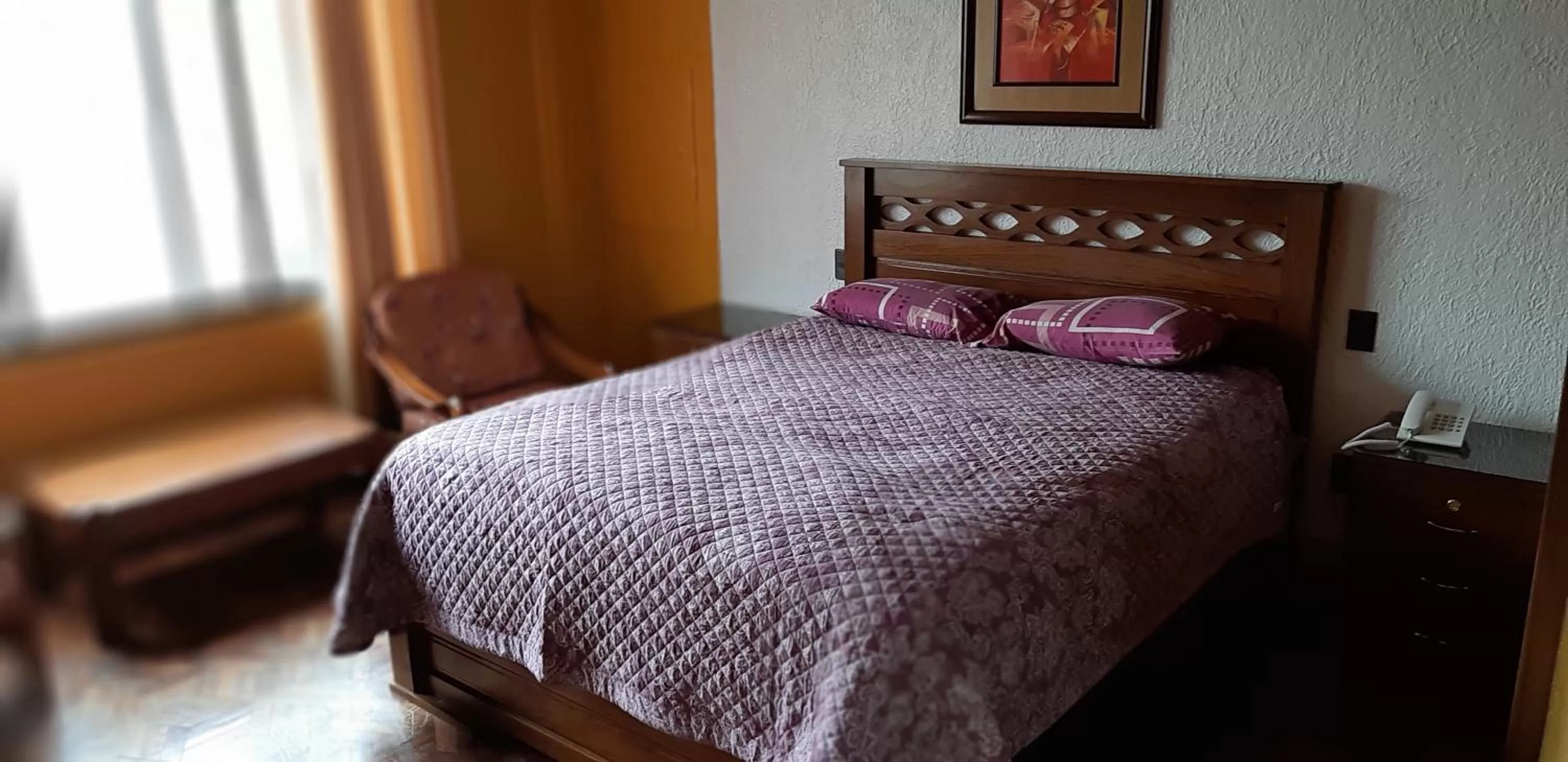 Bed in Hostal Río ibare