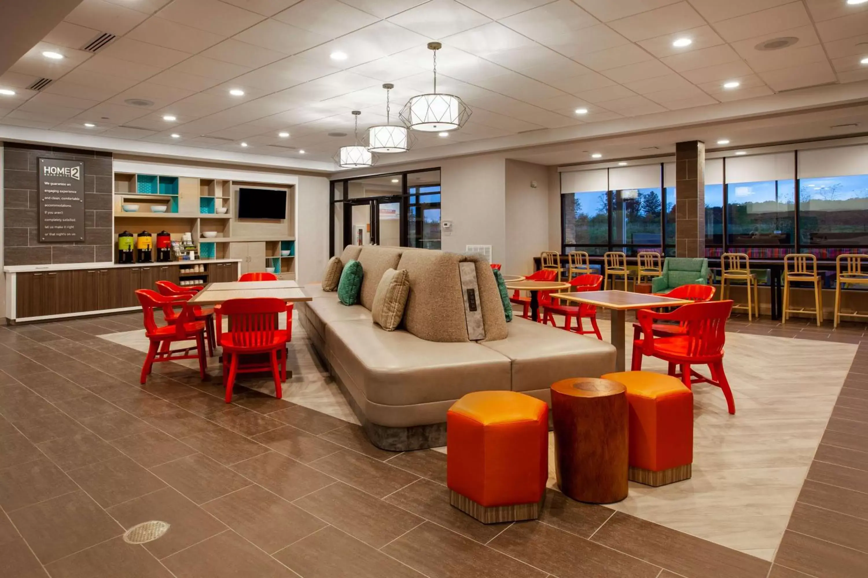 Lobby or reception in Home2 Suites By Hilton Lewisburg, Wv